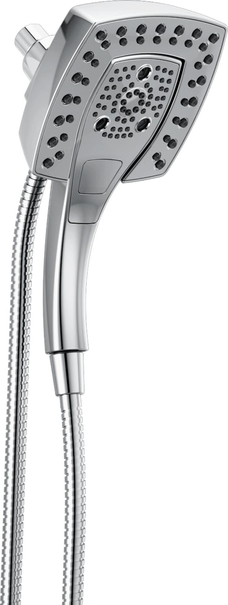 Delta 58474 Universal 1.75 GPM 2-in-1 Shower Head with Handheld Spray - H2Okinetic & MagnaTite Technology, Touch Clean Nozzles, Lumicoat Chrome Finish for Bathroom & Spa Experience