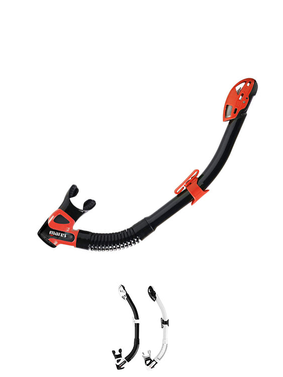Mares Rebel Dry Snorkel - High-Performance Snorkeling Gear for Adults | Perfect for Ocean Swimming, Snorkeling Adventures & Water Sports