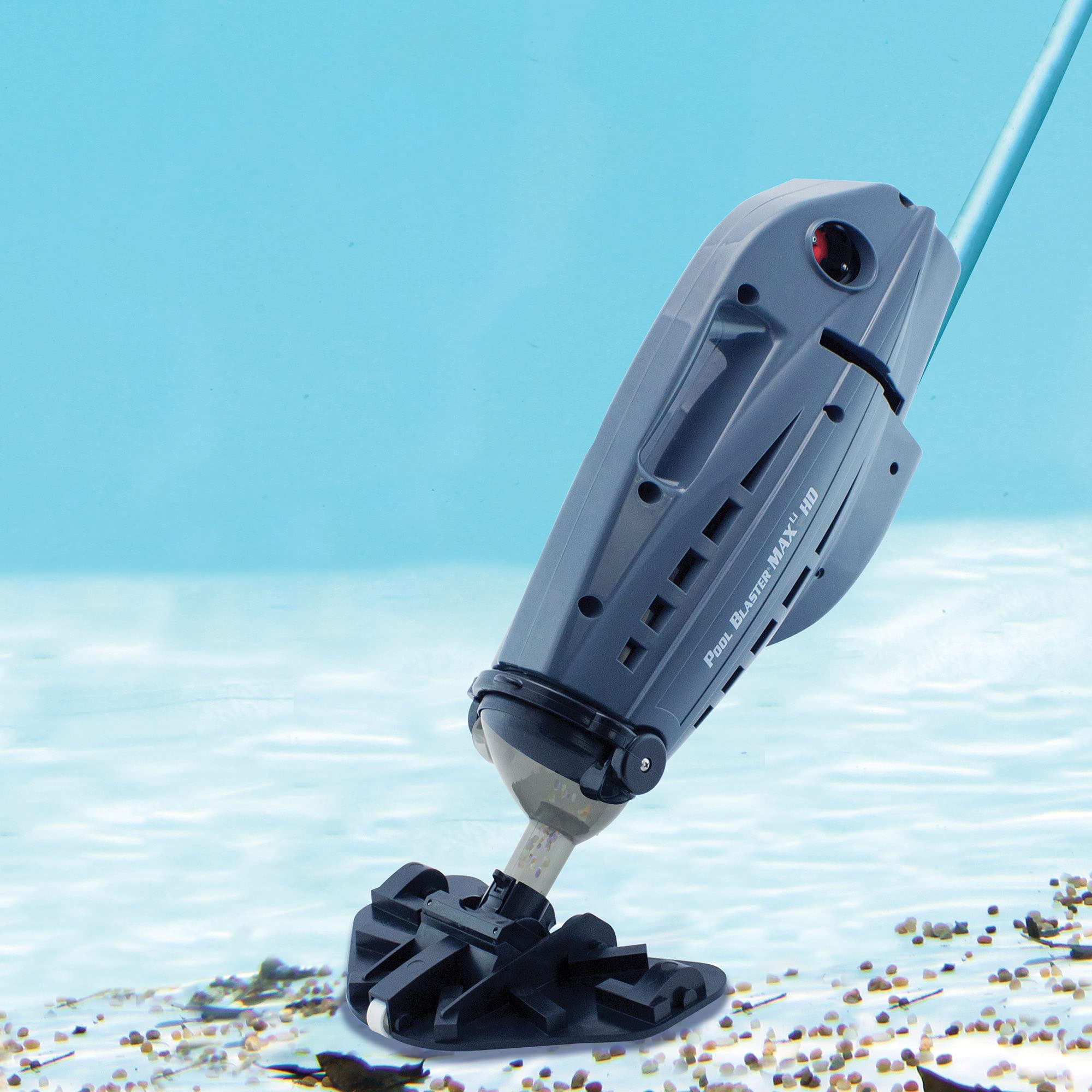 POOL BLASTER Max HD Cordless Pool Vacuum - Powerful Handheld Rechargeable Pool Cleaner for Inground & Above Ground Pools | Heavy-Duty Cleaning with High Capacity | Hoseless Design by Water Tech | Perfect for Quick Pool Maintenance & Spot Cleaning