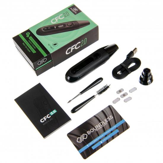 CFC 2.0 Dry Herb Vaporizer - Portable Herbal Vape Pen for Weed & Tobacco | Perfect for Travel, Hiking & Discreet Use
