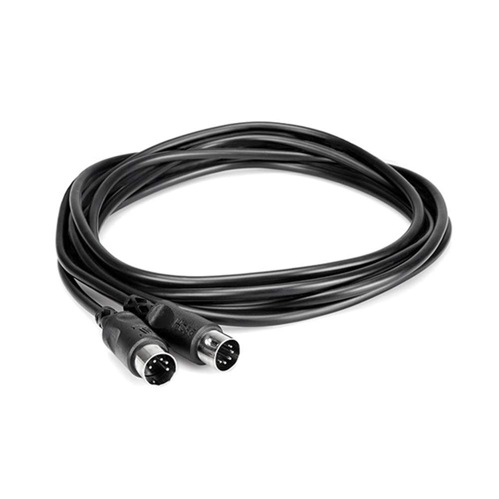 MioXL MIDI Interface with 4x MIDI Cable Male to Male 10ft Bundle - Perfect for Music Production, Live Performances & Studio Recording
