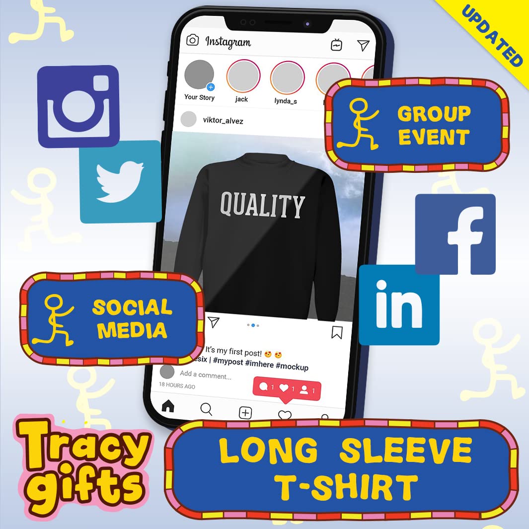 Funny 'Ain't Nobody Got Time for That' Men's Long Sleeve T-Shirt | Comfortable Cotton Tee for Casual Wear, Work & Everyday Outfits