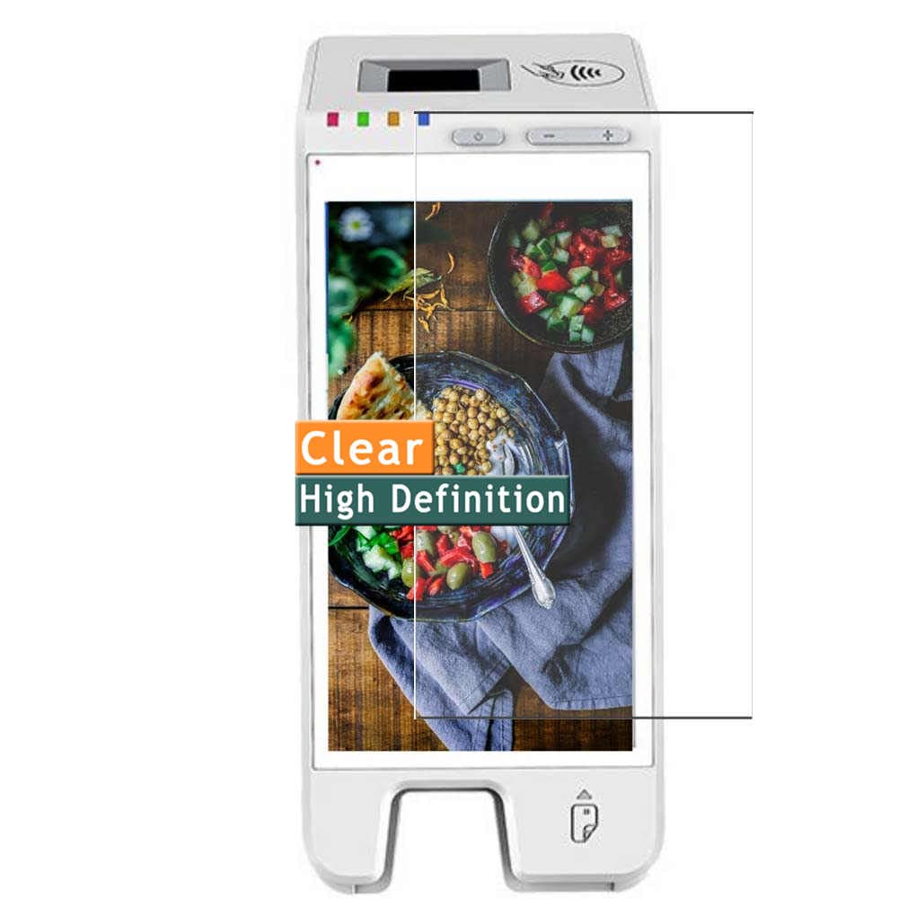 3-Pack PAX A60 Terminal Screen Protector - Flexible TPU Film Protectors (Not Tempered Glass) - Perfect for Retail, Hospitality & Payment Systems