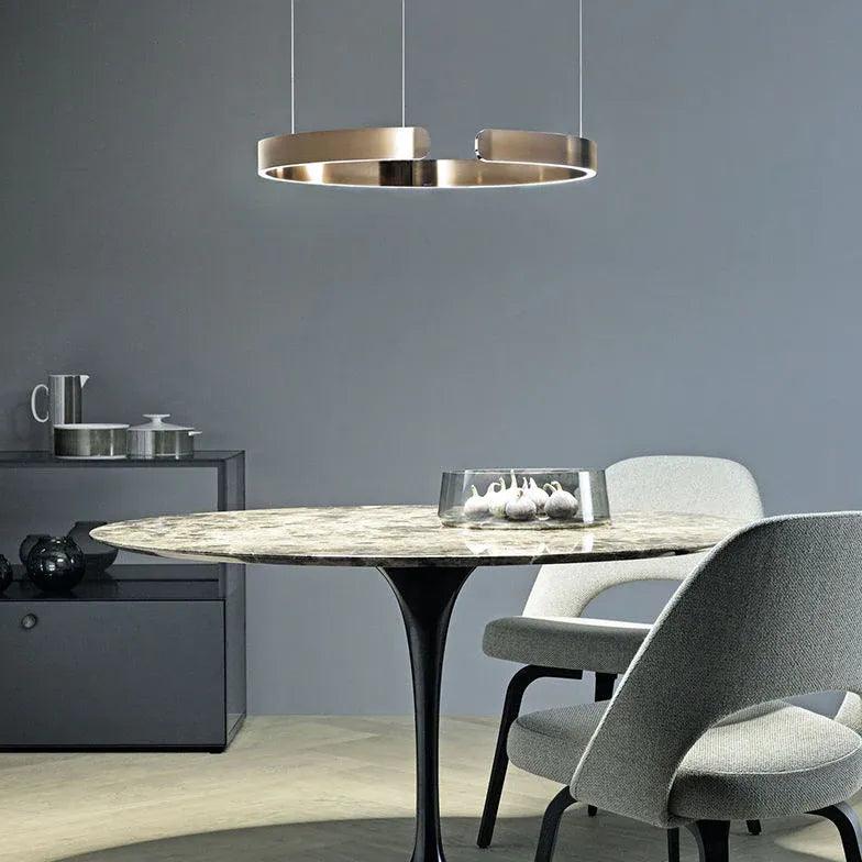 Modern LED Pendant Light - Energy Efficient Hanging Fixture for Kitchen Island, Dining Room & Bedroom Lighting | Future Technology Design