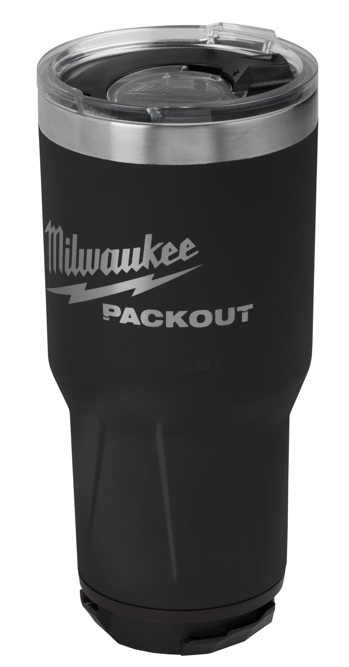 Milwaukee Packout Insulated Tumbler 890ml (30oz) Black - 48-22-8393B - Durable Stainless Steel Travel Mug for Coffee, Tea & Cold Drinks - Perfect for Construction Sites, Camping & Outdoor Adventures