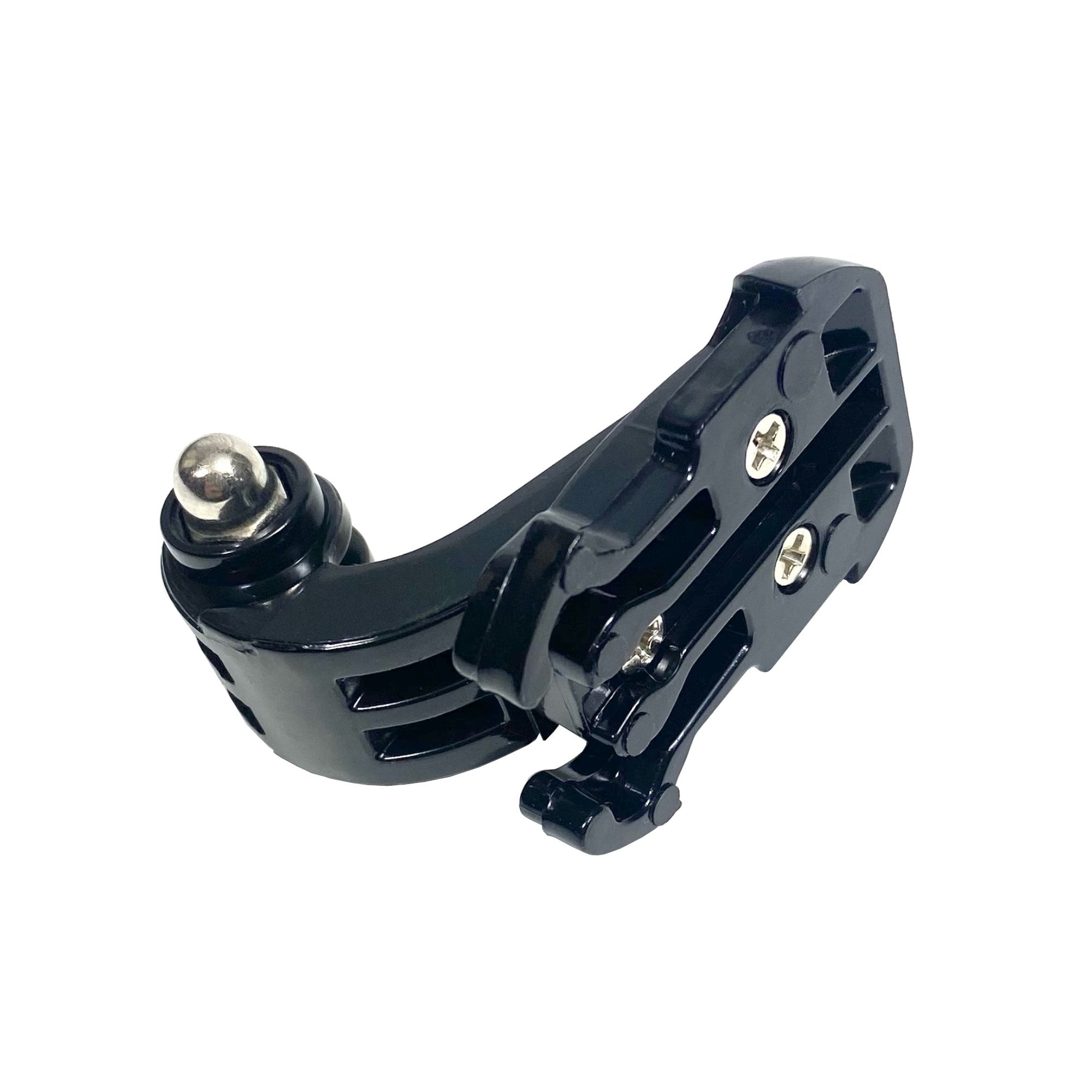 MaximalPower Vertical Surface J Hook Buckle Mount Adapter - Helmet Clip for GoPro Hero 2 3 3+ 4 5 6 7 8 (Black) - Perfect for Action Cameras, Cycling, Skiing & Outdoor Adventures