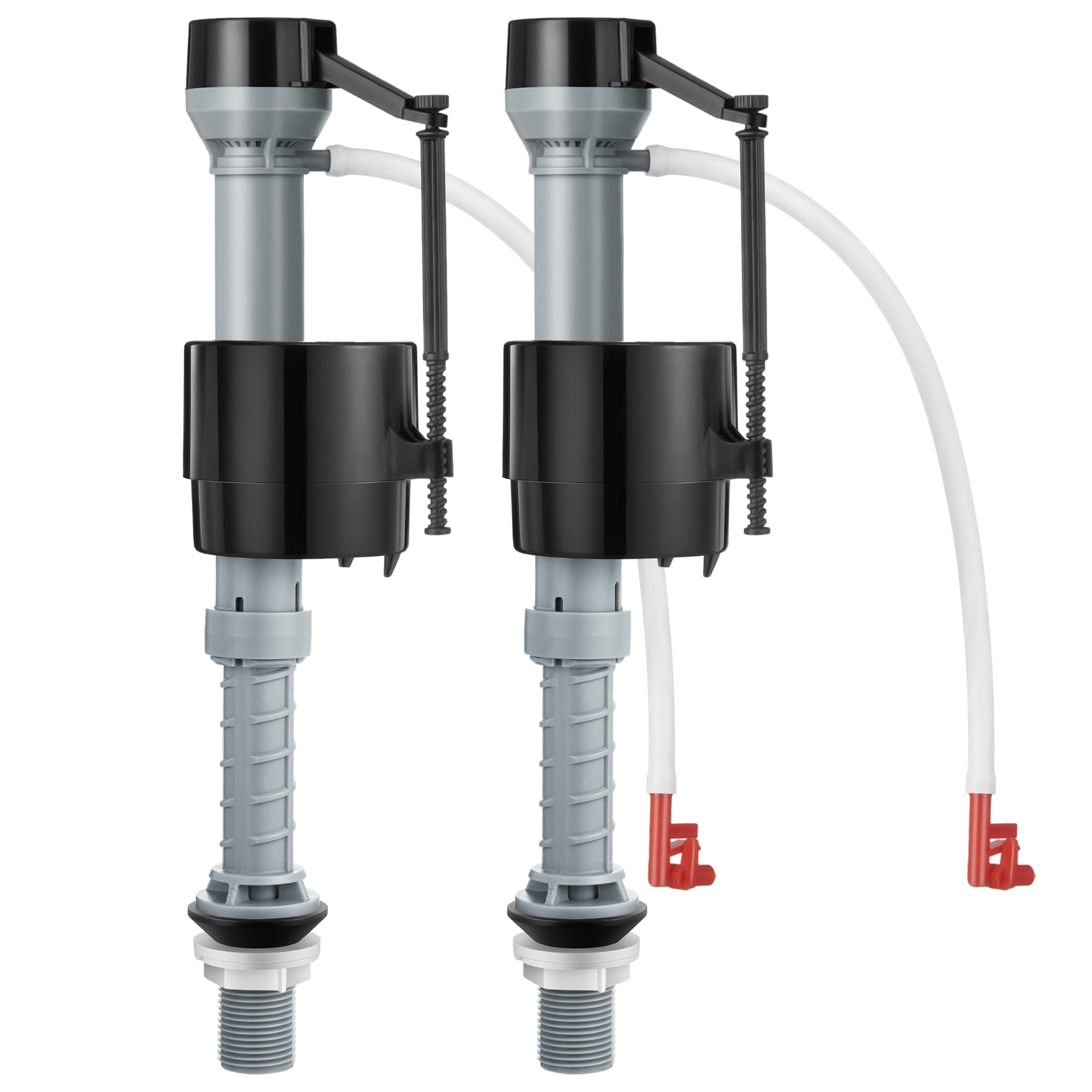 Saillong 2 Pack Universal Toilet Fill Valve Replacement Kit - Adjustable Height, Leak-Proof & Easy Installation for Toilet Tank Repair - Perfect for Home, RV & Commercial Use