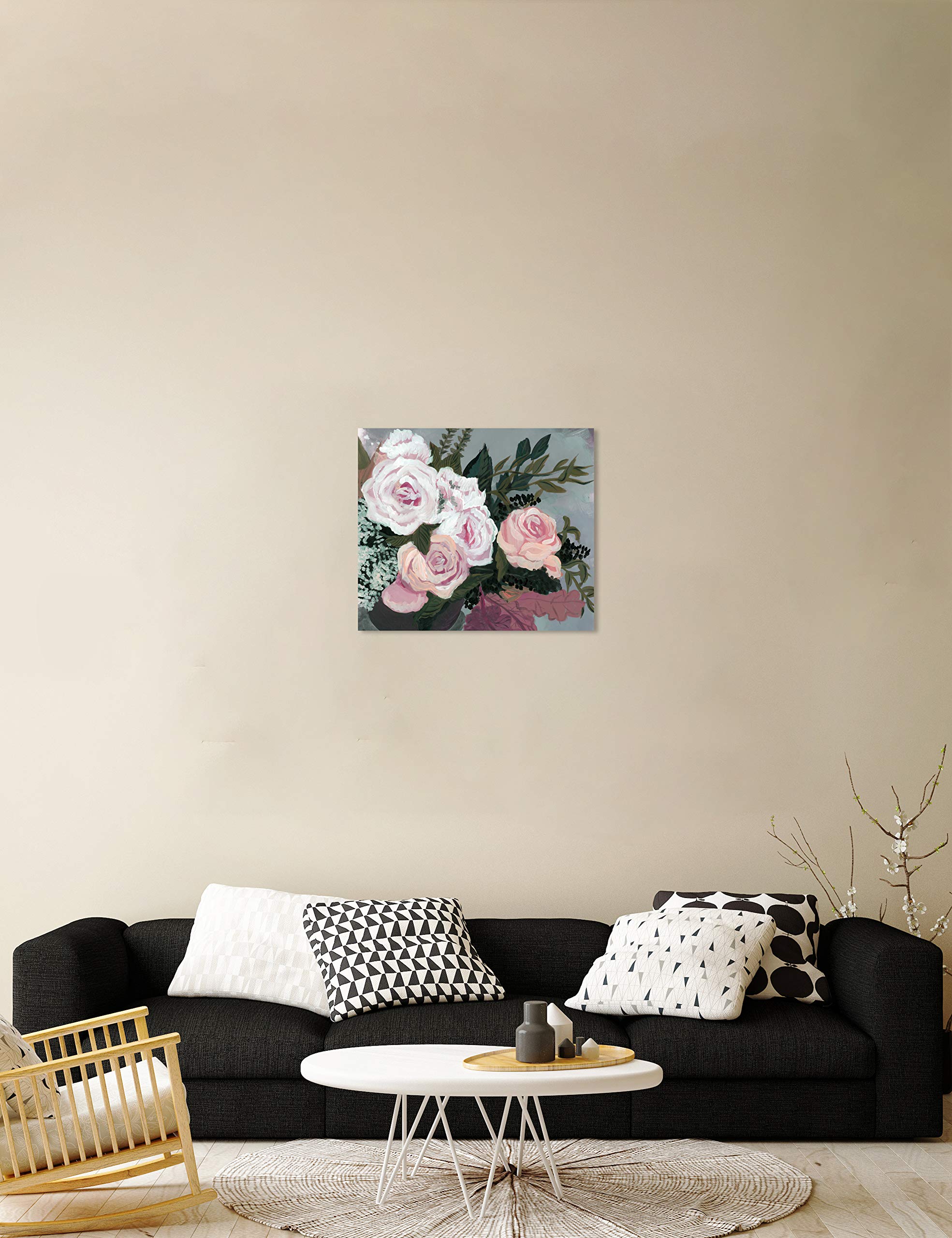 Oliver Gal Artist Co. 'Garden of Roses' Floral Canvas Wall Art Print - 24