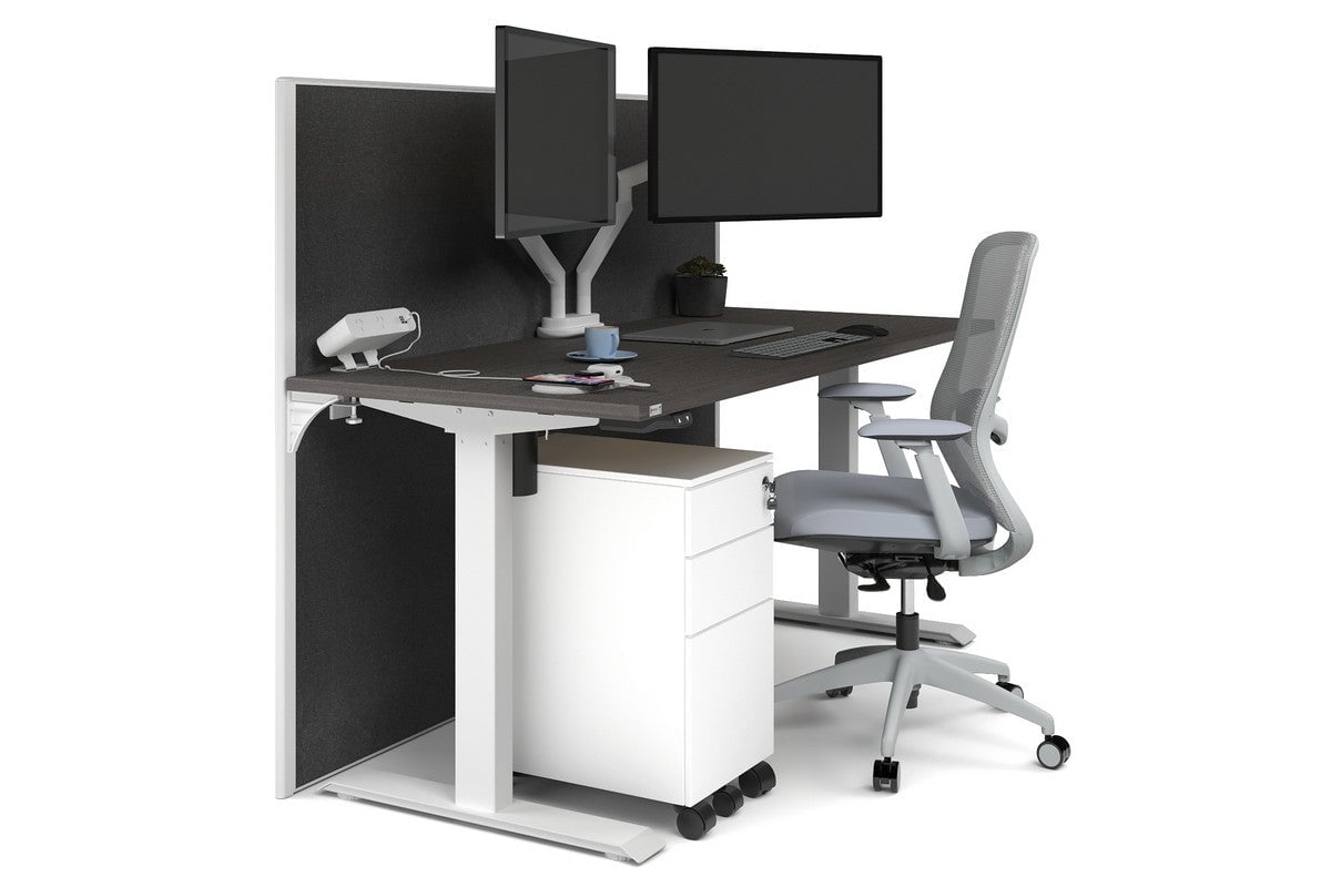 Height Adjustable Desk 1600L x 700W - Ergonomic Standing Desk for Home & Office - Perfect for Work, Study & Gaming