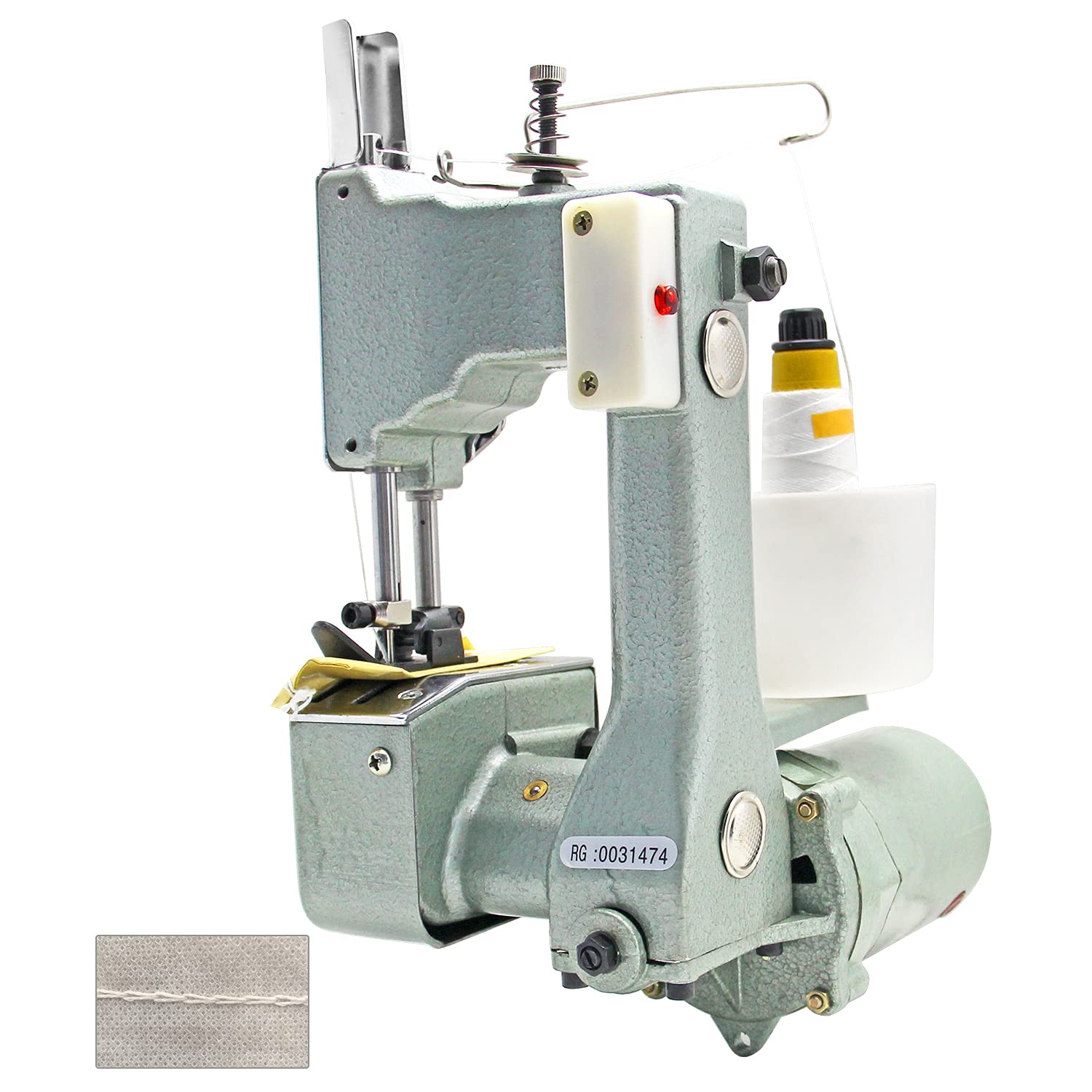 Hanchen Electric Bag Sealing Machine - Portable Thin Bag Closer, Automatic Fabric Stitcher with CE Certification & 1 Year Warranty | Ideal for Home Sewing, Crafting, and Small Business Packaging