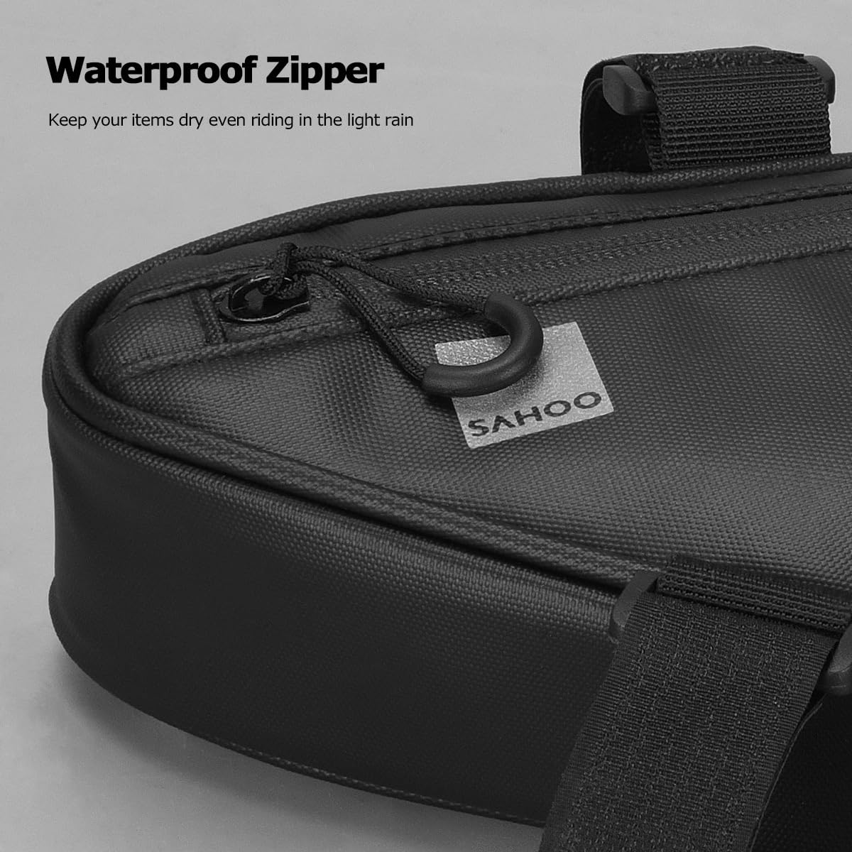 Waterproof Bike Storage Frame Bag - Top Tube Triangle Cycling Pack for Bicycle Accessories | Perfect for Mountain Biking, Commuting & Road Cycling