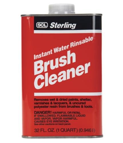Professional Brush Cleaner - 1 Qt Bottle for Artists & Painters | Perfect for Acrylic, Oil & Watercolor Brushes | Studio & Home Use