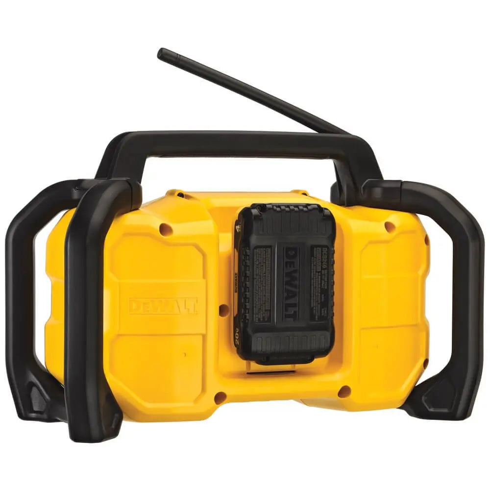 DeWalt DCR028B 12V/20V MAX Bluetooth Job Site Radio - Portable Worksite Speaker for Construction, Outdoor & Garage Use