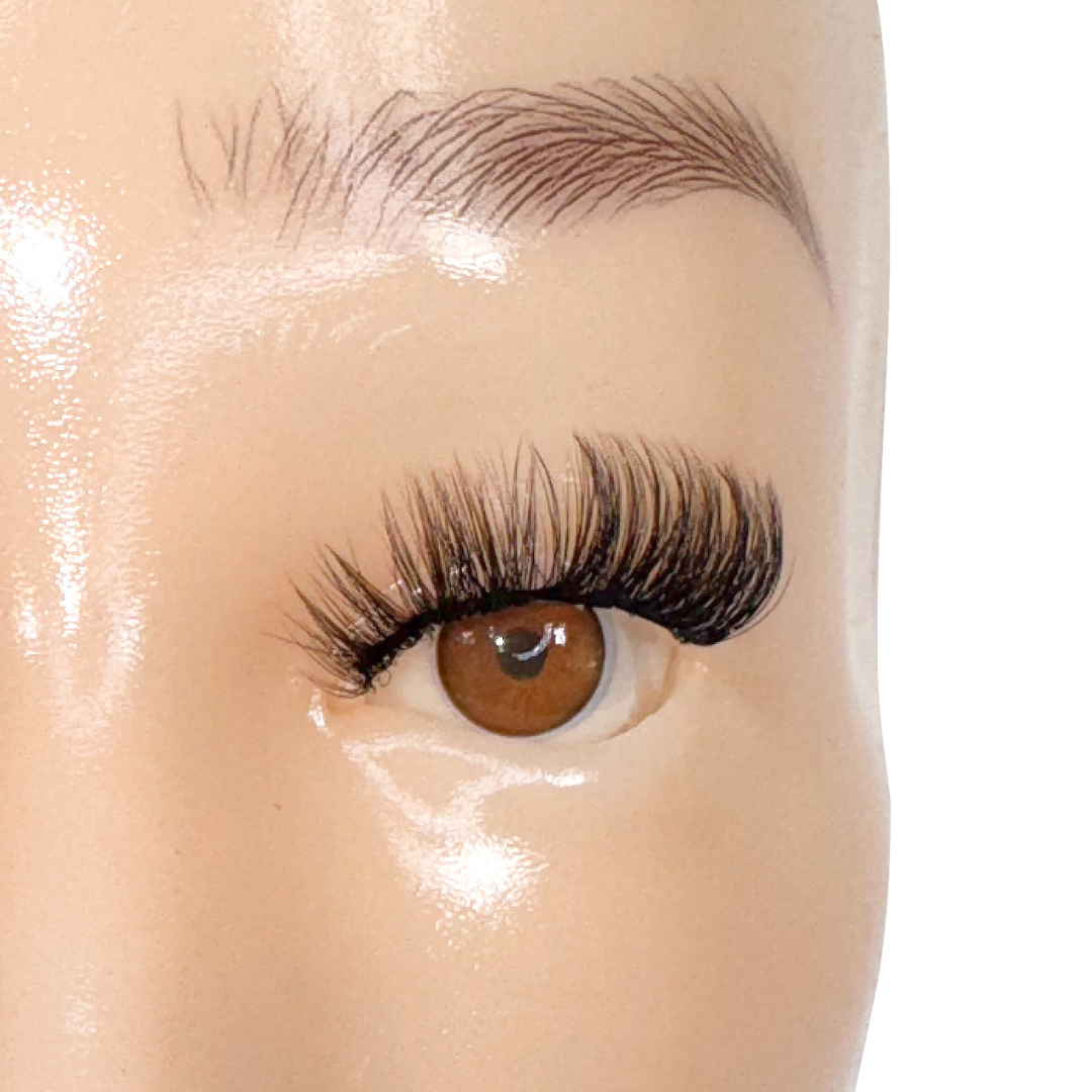 Cluster Lashes Mapped Fluffy - Natural Looking False Eyelashes for Dramatic Eye Makeup | Perfect for Parties, Weddings & Special Occasions
