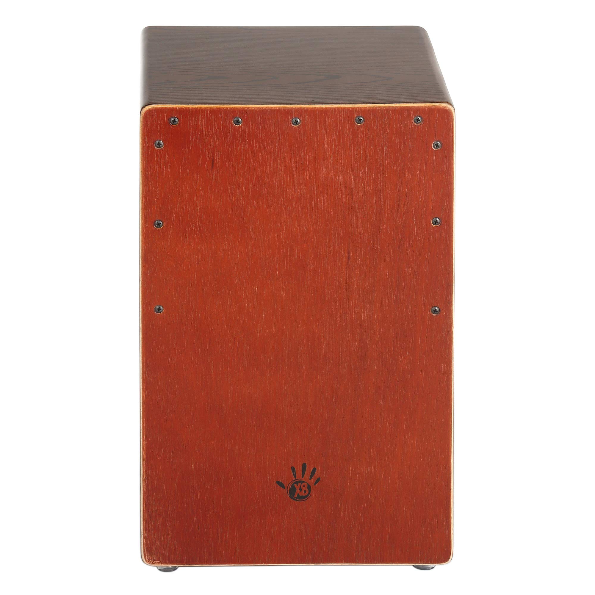 Premium Teak Wood Cajon Drum - Handcrafted Percussion Instrument for Musicians | Perfect for Live Performances, Studio Recording & Home Practice