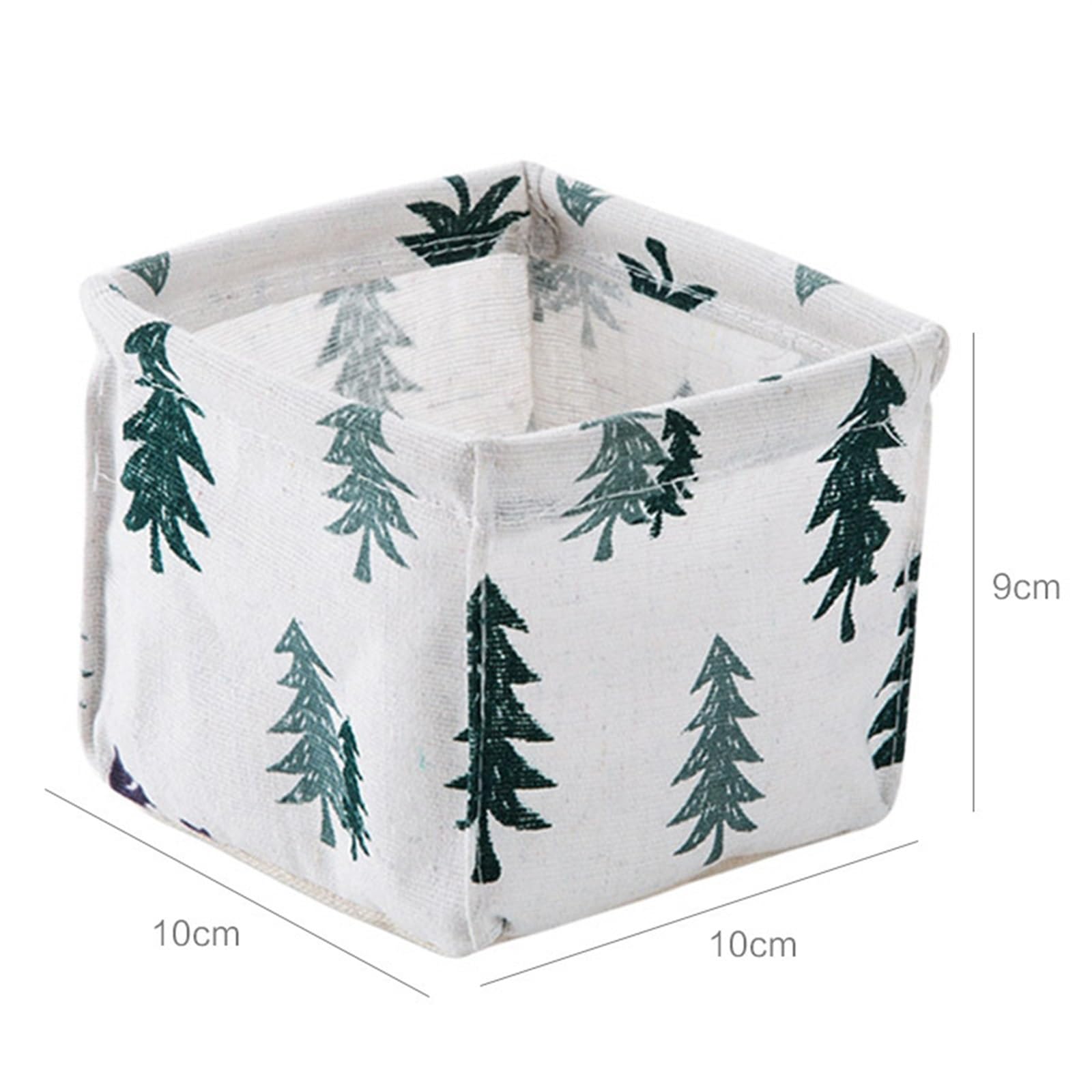 Foldable Storage Baskets for Desk & Bedroom - Organizer Box for Stationery, Office Supplies & Home Decor - Perfect for Clutter-Free Workspaces & Stylish Home Organization