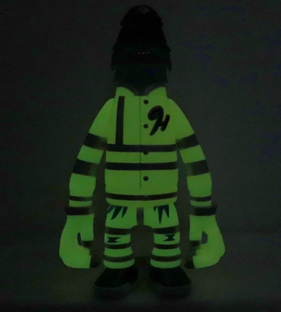 Hench S.I.T.E Glow Edition Skateboard Deck by Pete Fowler - Limited Edition Art Deck for Collectors & Skaters - Perfect for Home Display & Street Skating