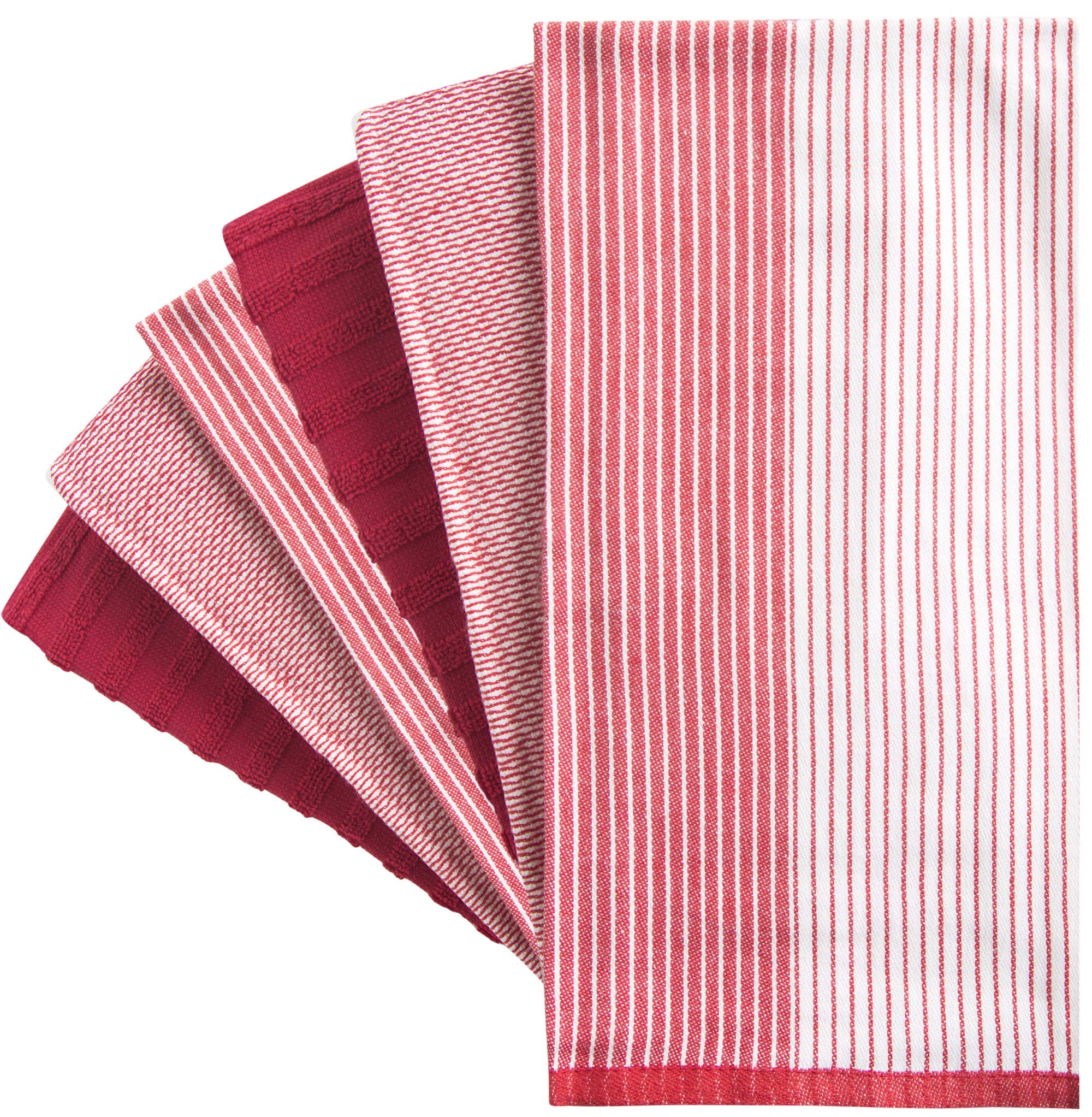 Premium Cotton Kitchen Towels Set (6 Pack) - 20