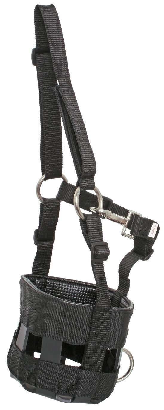 Blue Tag Grazing Muzzle Cob - Breathable Horse Grazing Mask for Pasture & Turnout - Prevents Overeating & Weight Gain - Comfortable Fit for Ponies & Small Horses - Perfect for Spring Grass Management & Weight Control