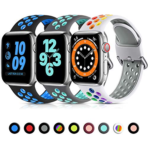 White Colorful/Black Blue/Gray Teal