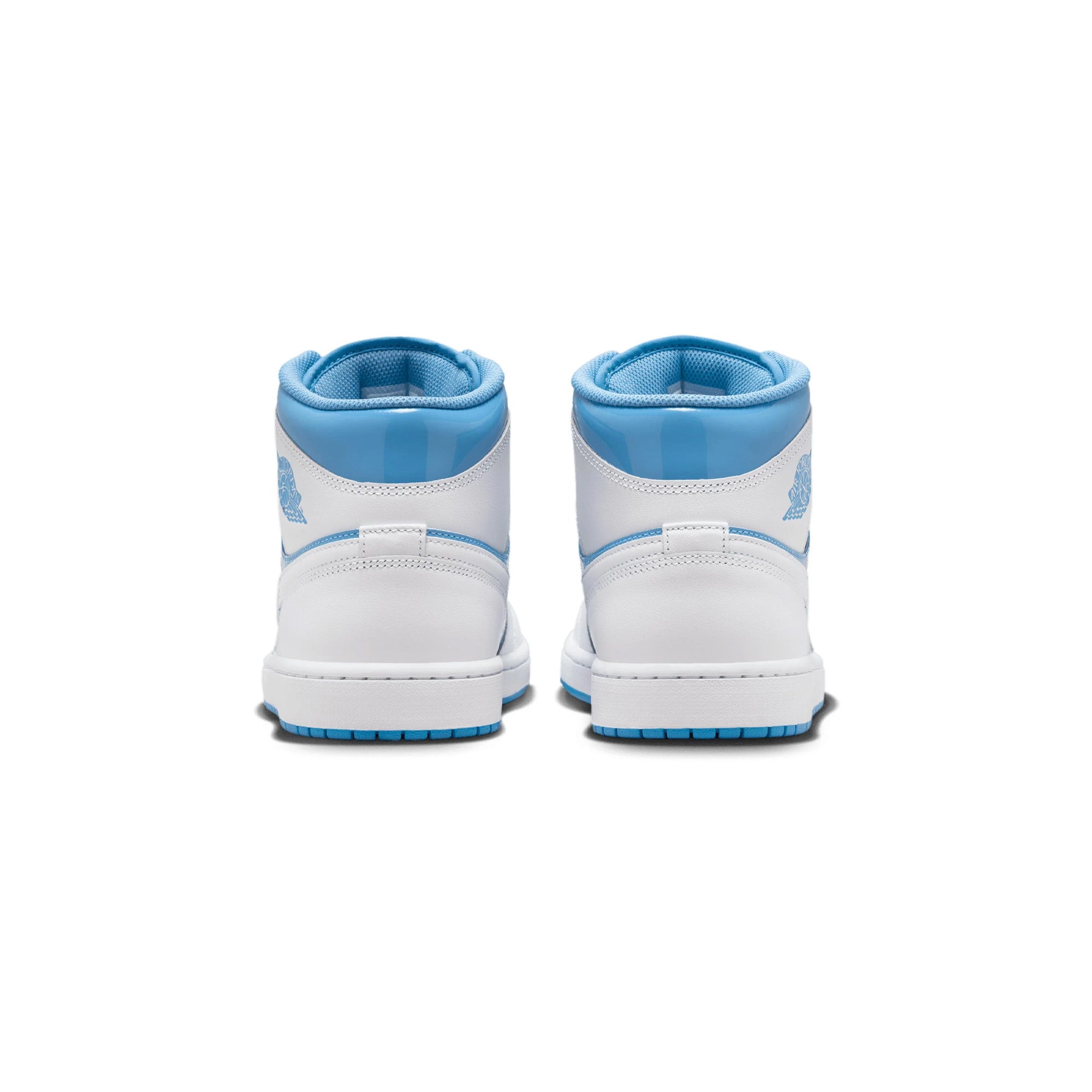 Air Jordan 1 Mid 'Legend Blue' Sneakers (2024) - Men's Basketball Shoes for Casual Wear & Street Style