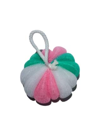 SIA VENDORS™ Exfoliating Shower Scrubber for Men & Women - Reusable Bath Scrubber with Loofah Texture for Deep Cleansing & Dead Skin Removal - Perfect for Daily Shower, Spa & Skincare Routine (Pack of 2, Multi-Color)