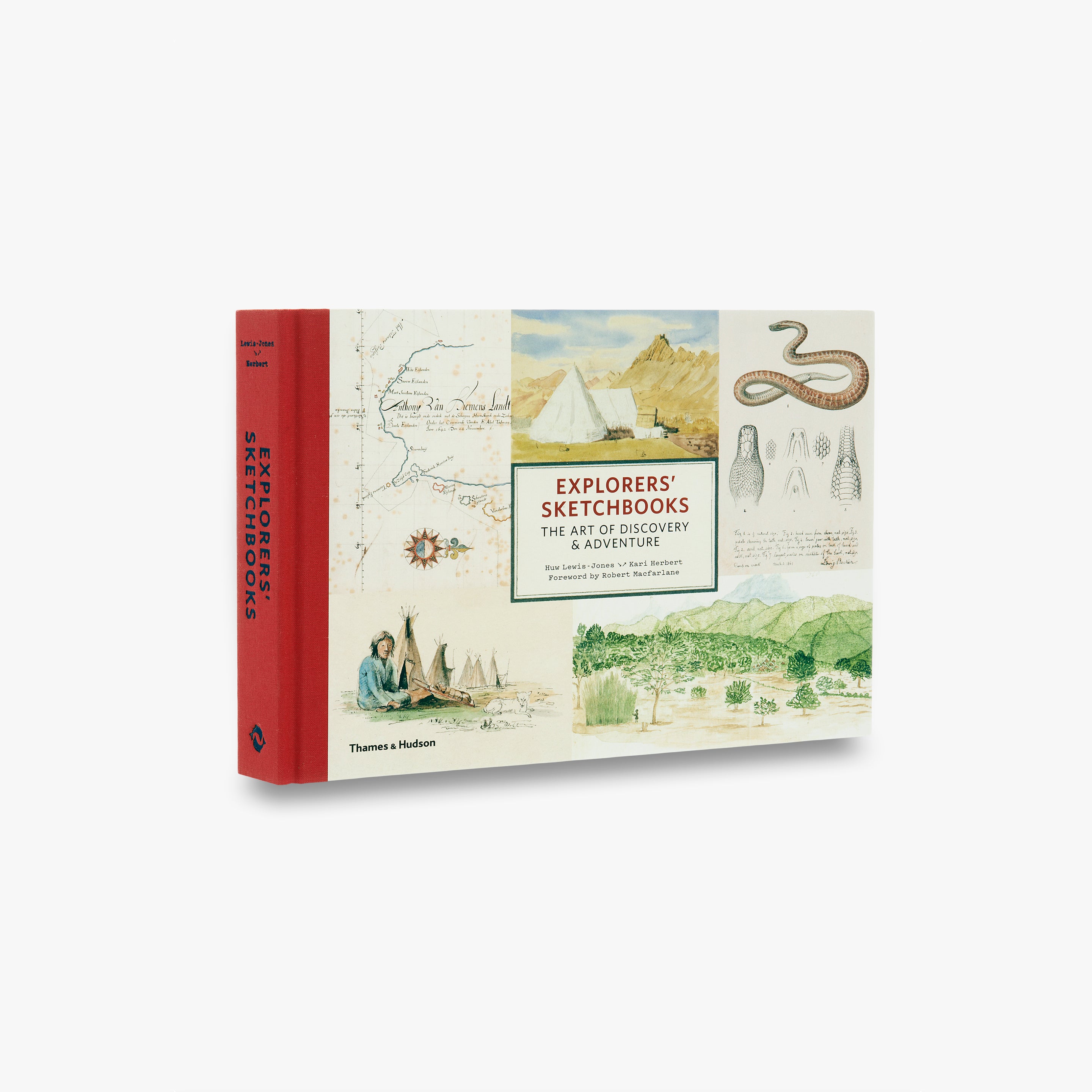 Explorers' Sketchbooks - Premium Travel & Adventure Sketchbook for Artists, Hikers & Nature Lovers | Durable Watercolor Paper, Perfect for Outdoor Sketching, Journaling & Travel Memories