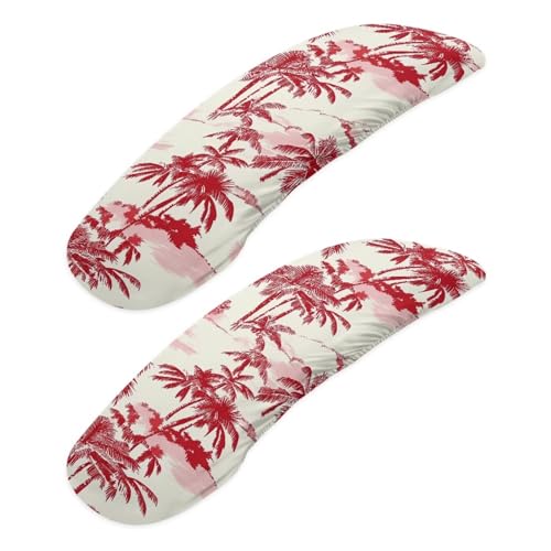 Red - Coconut Tree