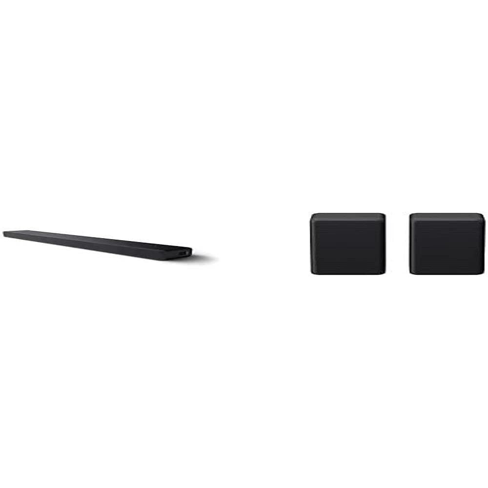 Sony HT-A3000 Soundbar with SA-RS3 Wireless Rear Speakers - Immersive 3D Surround Sound for Home Theater & Movie Nights