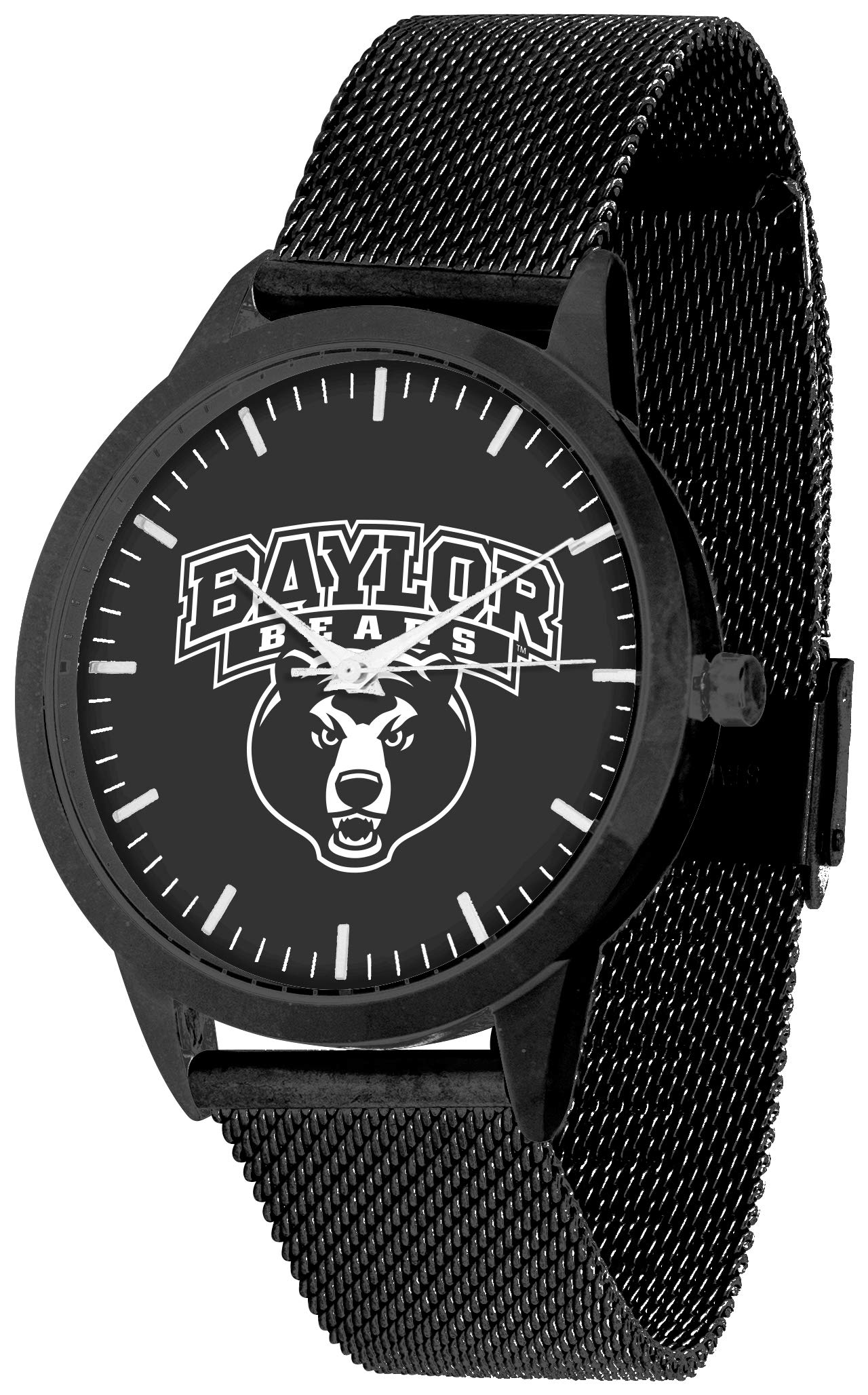 UAB Blazers Mesh Statement Watch - Black Band & Dial - Stylish & Durable for Game Days, Work & Casual Wear