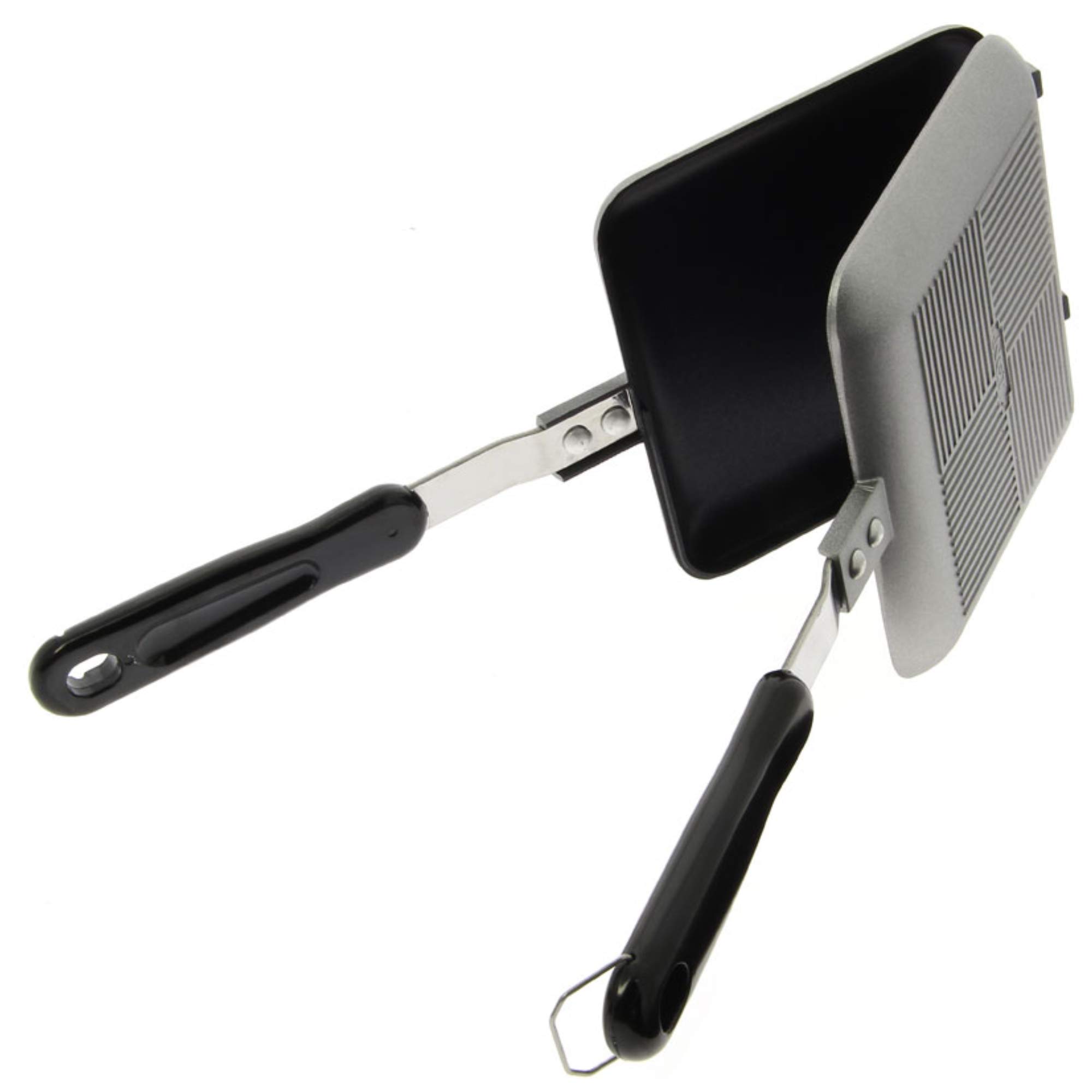 Stainless Steel Toastie Maker & Sandwich Toaster for Gas Stoves - Perfect for Camping, Picnics & Quick Home Breakfasts