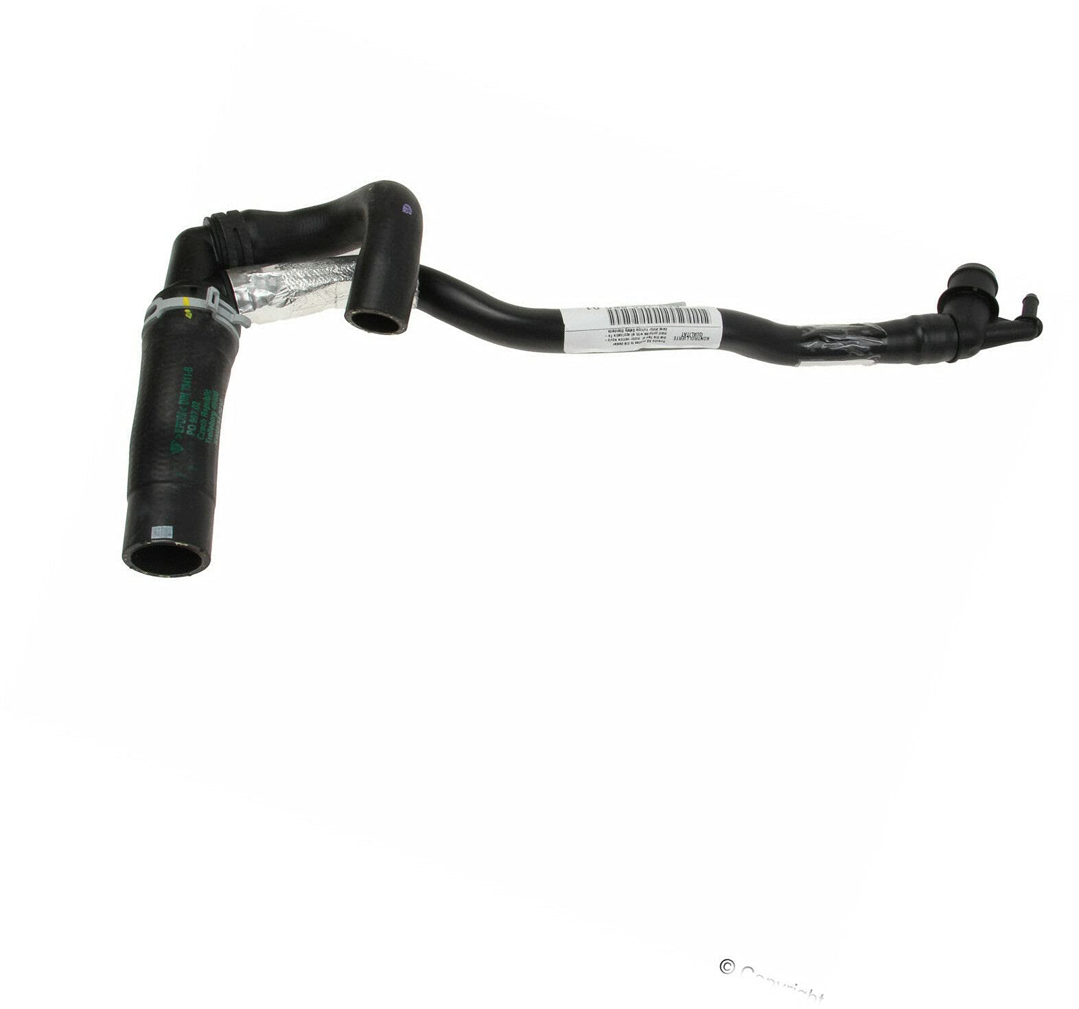 Porsche Coolant Expansion Tank Return Pipe Replacement - High-Performance Water Hose for Water Pump, Ideal for Porsche Maintenance & Repair