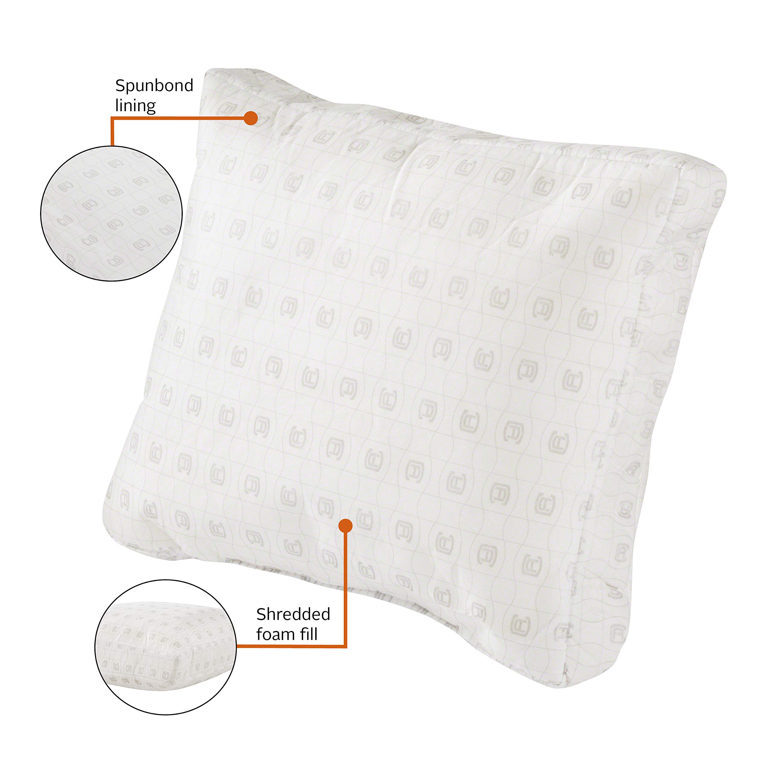 Patio Lounge Chair Pillow - 23x20x4 Inch Foam Cushion for Outdoor Relaxation