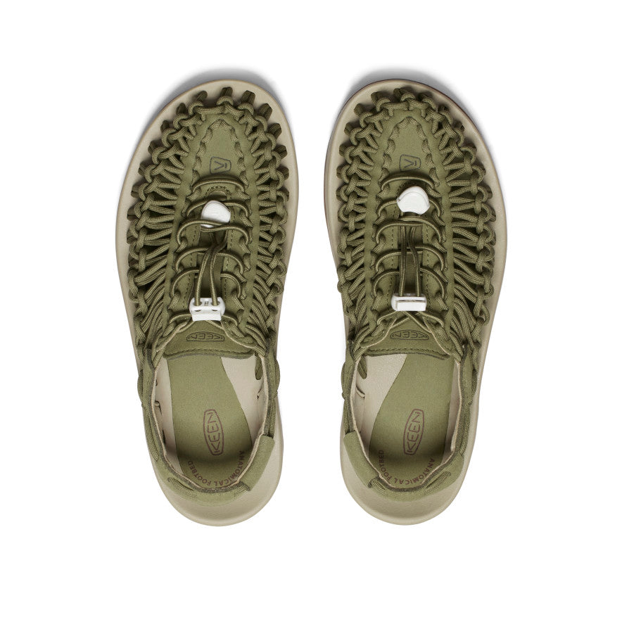 UNEEK Women's Comfortable Sneakers - Martini Olive/Safari Color | Lightweight Walking Shoes for Casual Wear, Travel & Outdoor Activities