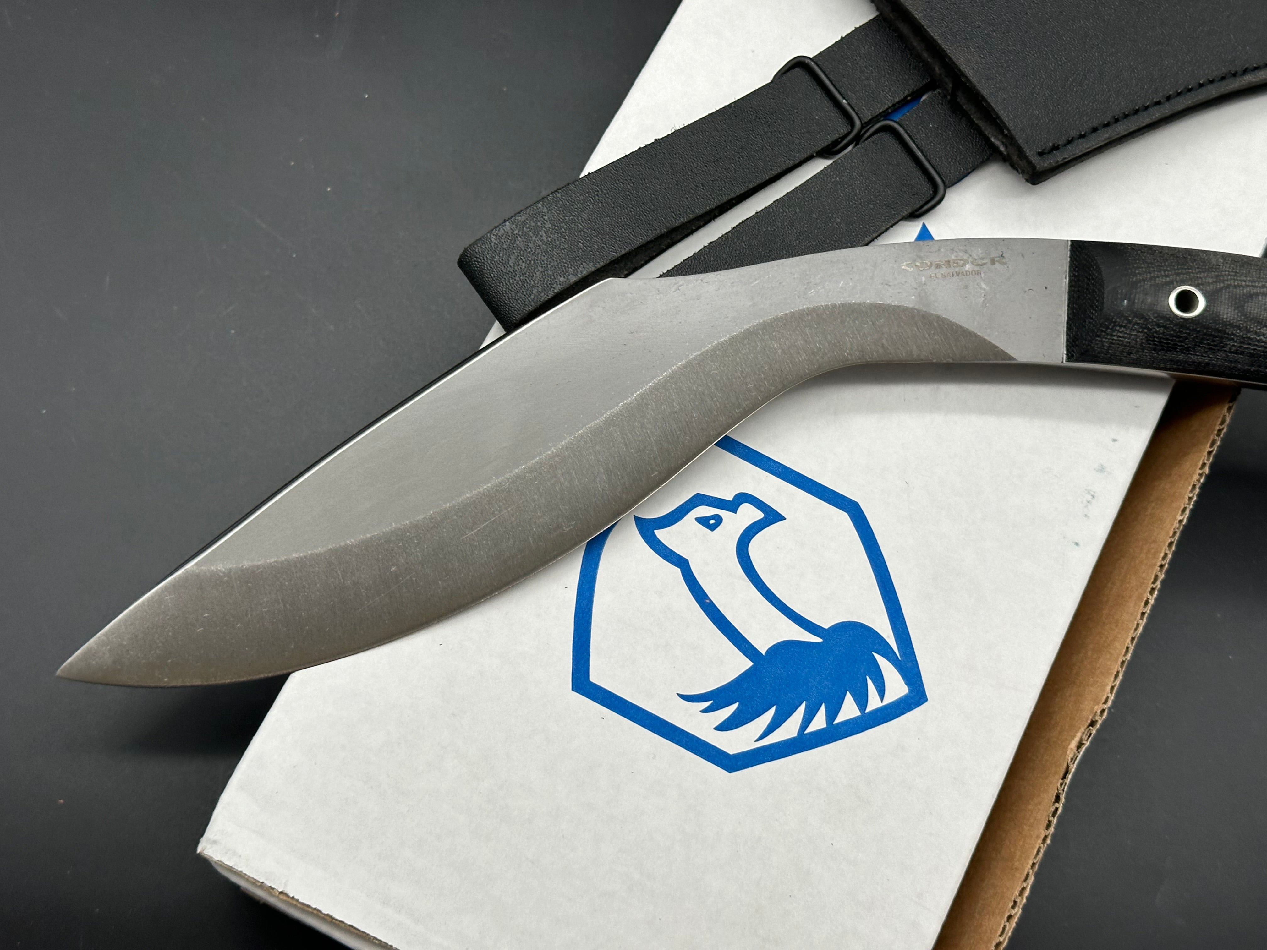 Condor Tool & Knife K Tact Kukri Knife - High Carbon Steel Survival Knife for Outdoor Camping, Hunting & Bushcraft