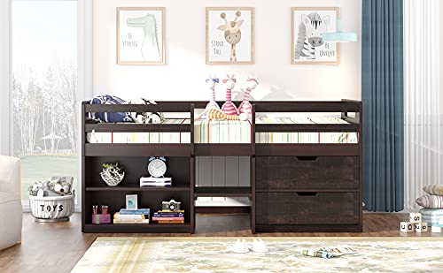 Antique Espresso-loft Bed