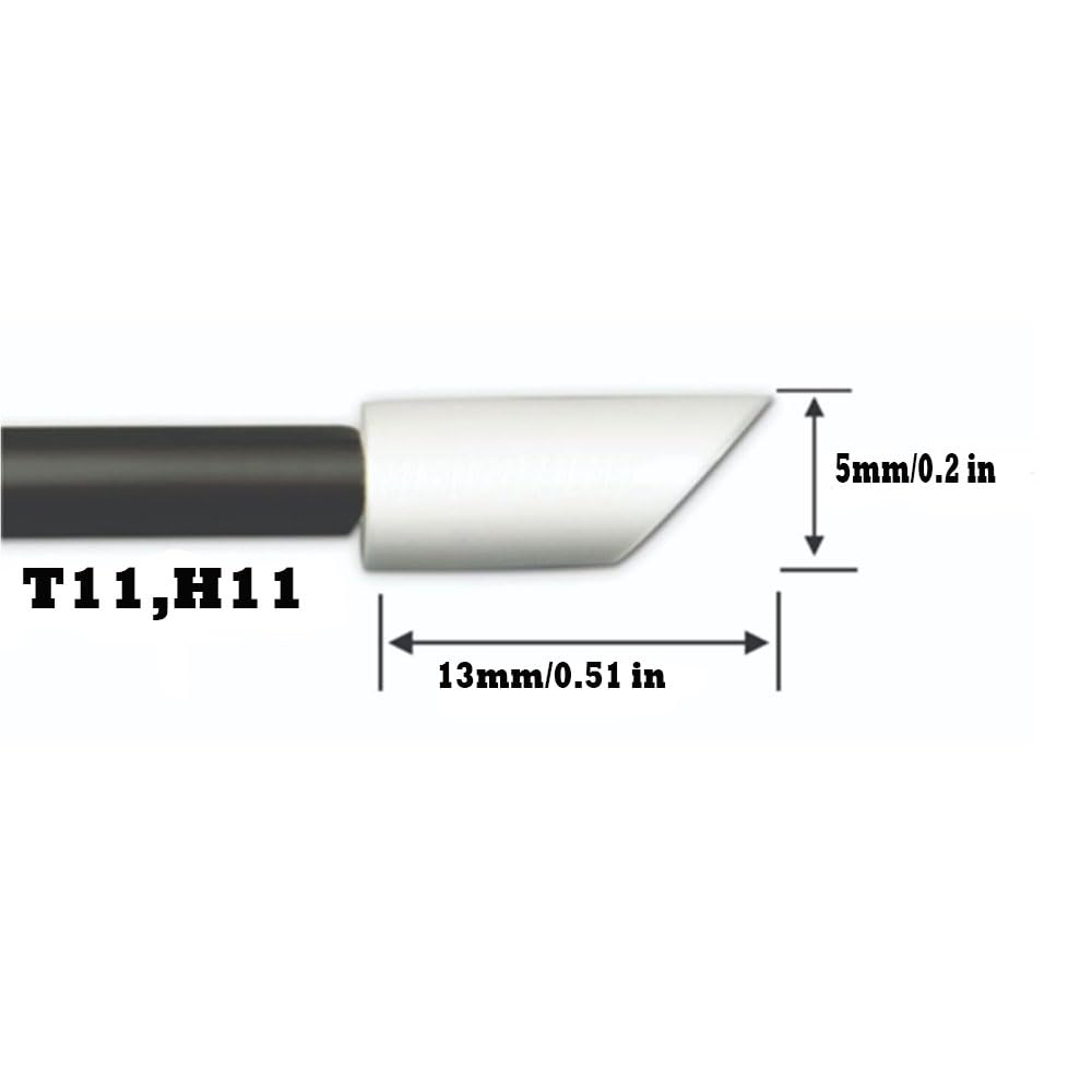 50PCS T-11 Cleaning Swabs for Ruby Stick Printhead - Premium Printer Nozzle Cleaning Swabs Kit - Perfect for Epson, HP & Canon Printhead Maintenance