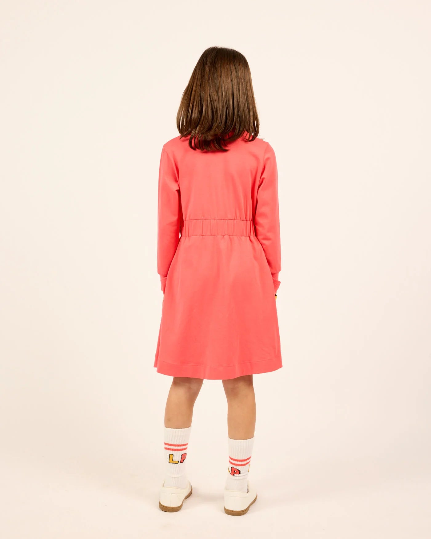 Little Parni Pocket Pink Dress K488 - Cute Girls' Floral Summer Dress for Parties & Playdates | Perfect for Birthday, School Events & Outdoor Adventures