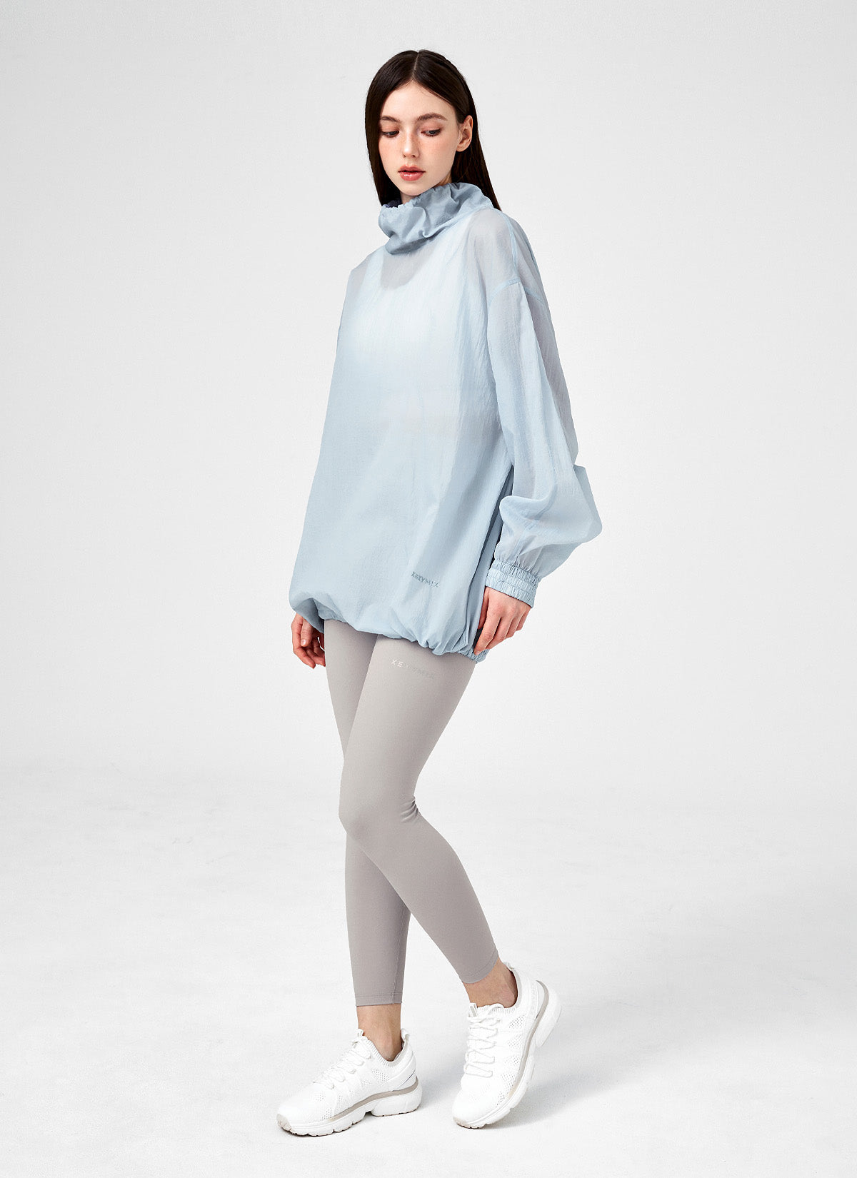 Lightweight Sheer Cover-Up Anorak Jacket for Women - Breathable Sun Protection for Beach, Pool & Summer Outings
