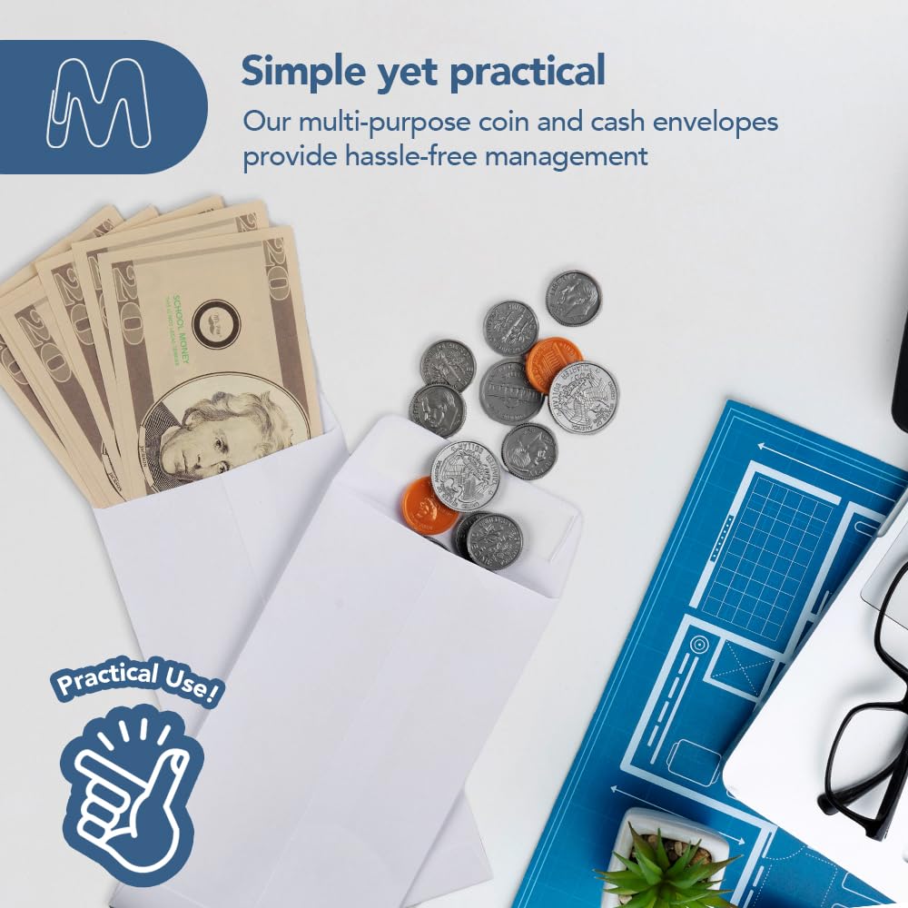 MOS #7 Coin Envelopes 3.5