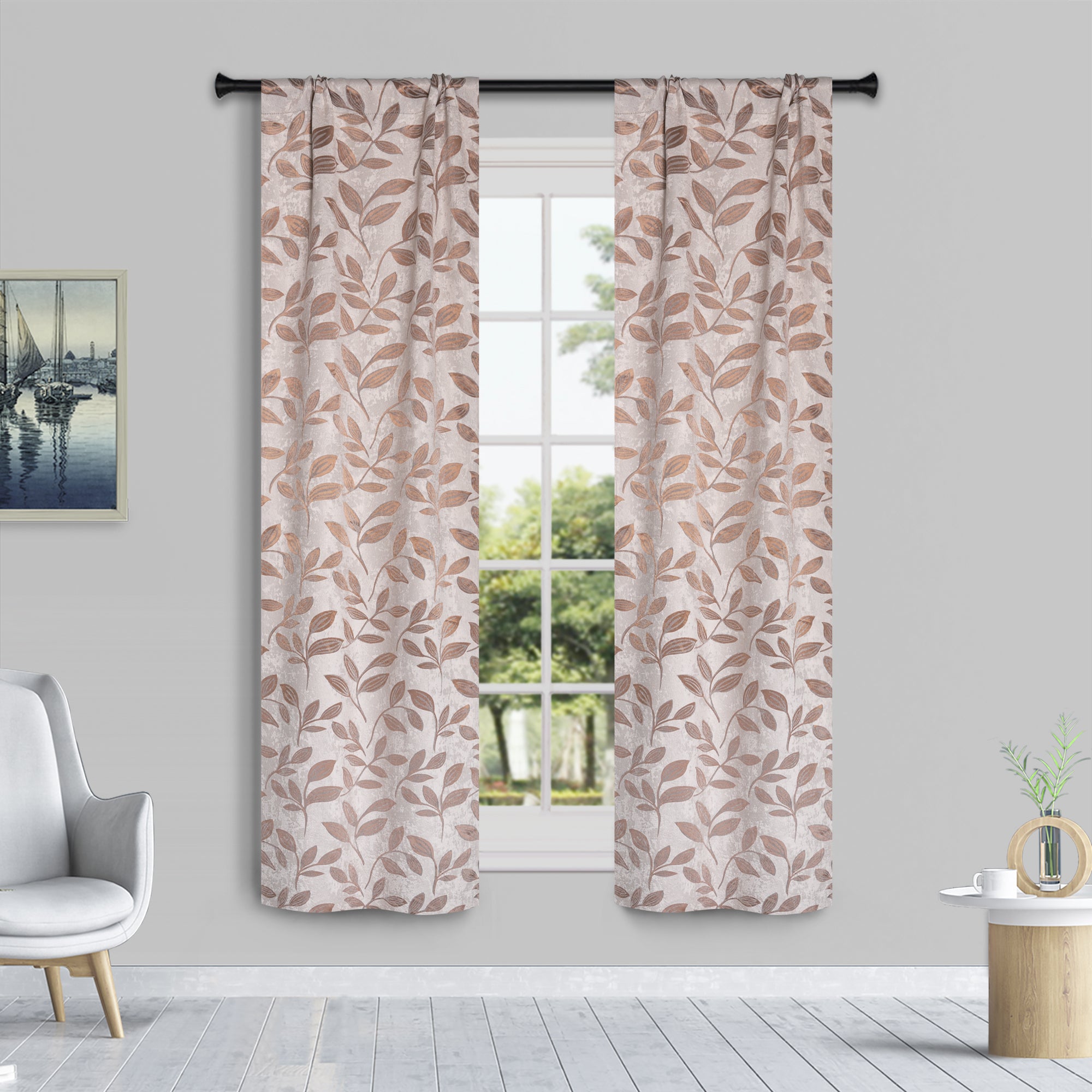 Machine Washable Blackout Curtains for Bedroom - Thermal Insulated Room Darkening Window Drapes (Set of 2 Panels) - Perfect for Nursery, Home Theater & Light Sleepers
