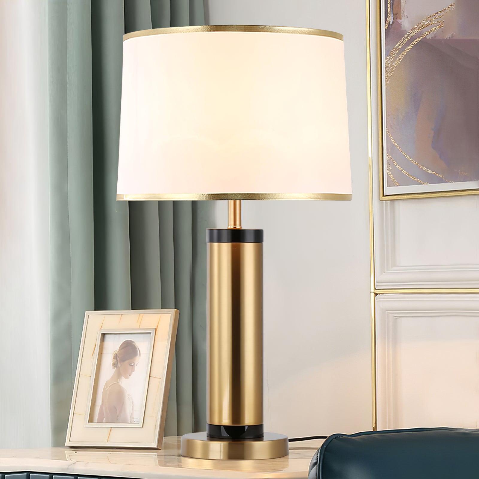 Jaspar Table Lamp - Modern LED Desk Light with Adjustable Brightness for Home Office, Bedroom & Study Room
