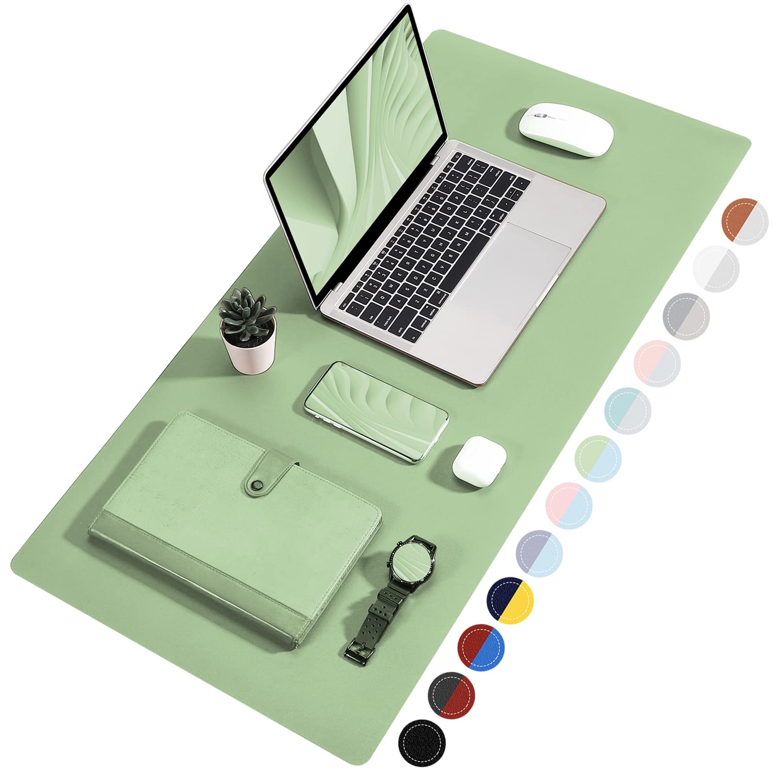 TOWWI Dual Sided Leather Desk Pad - 32