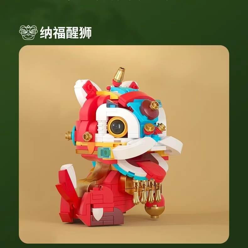 JAKI Chinese Traditional Culture Auspicious Animals Figurines - Feng Shui Decor, Home & Office Blessing Gifts for Good Luck