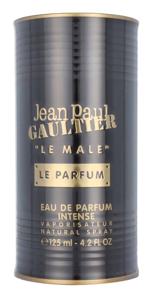 Jean Paul Gaultier Le Male Le Parfum for Men - 4.2 oz Eau de Parfum Intense Spray | Long-Lasting Fragrance for Date Night & Special Occasions