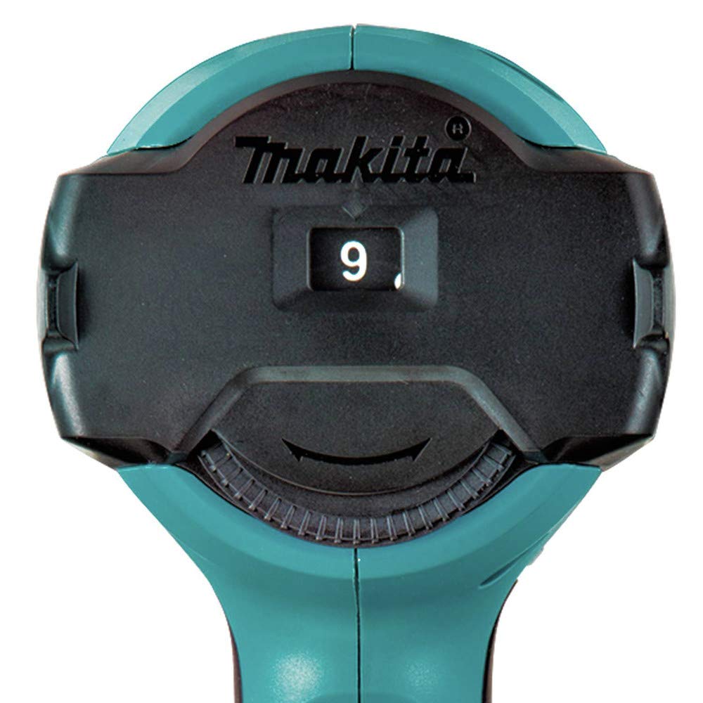 Makita HG6031VK Variable Temperature Heat Gun 1800W - Professional Hot Air Gun for Paint Stripping, Shrink Wrapping, Thawing Pipes, DIY Crafts & Home Repairs