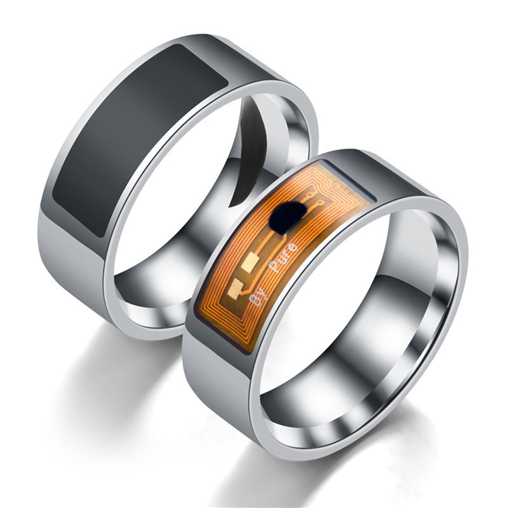 NFC Smart Ring - Wearable Contactless Payment Ring with NFC Technology for iPhone & Android - Perfect for Mobile Payments, Access Control & Digital Business Cards (1 Pack)