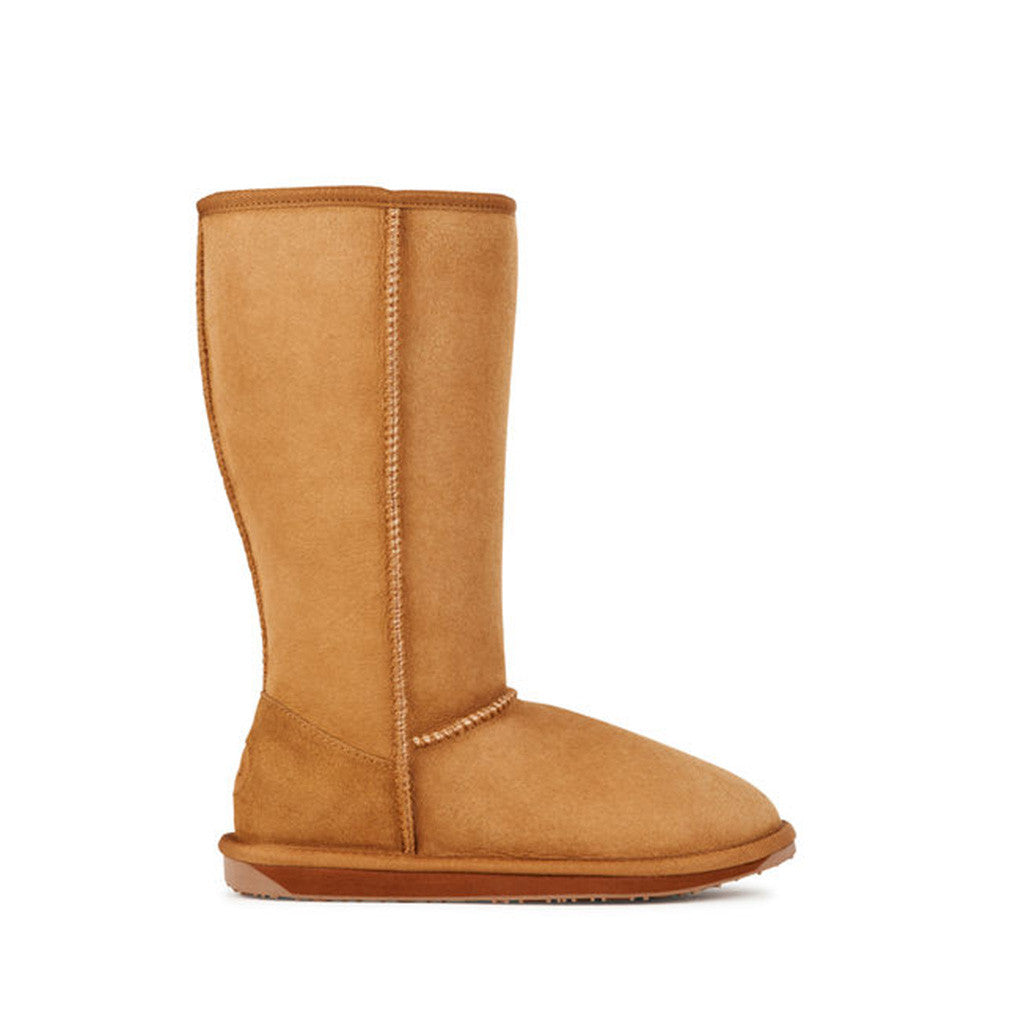 Emu Women's Stinger Hi Boots - Chestnut Brown Winter Snow Boots for Women | Waterproof & Warm | Perfect for Hiking, Snowy Weather & Outdoor Adventures