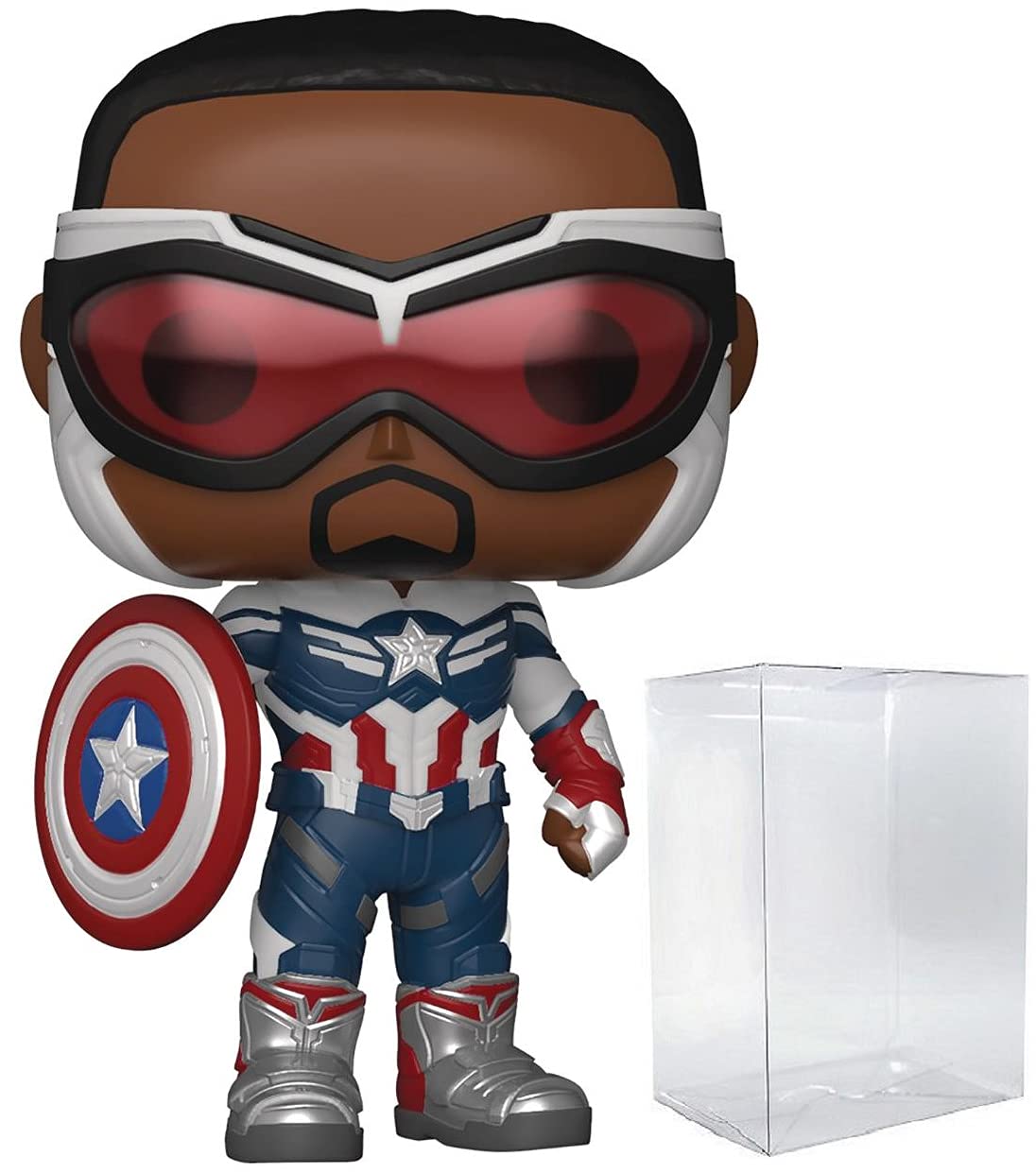 Funko Pop Marvel: Falcon & Winter Soldier - Sam Wilson as Captain America Vinyl Figure 3.75