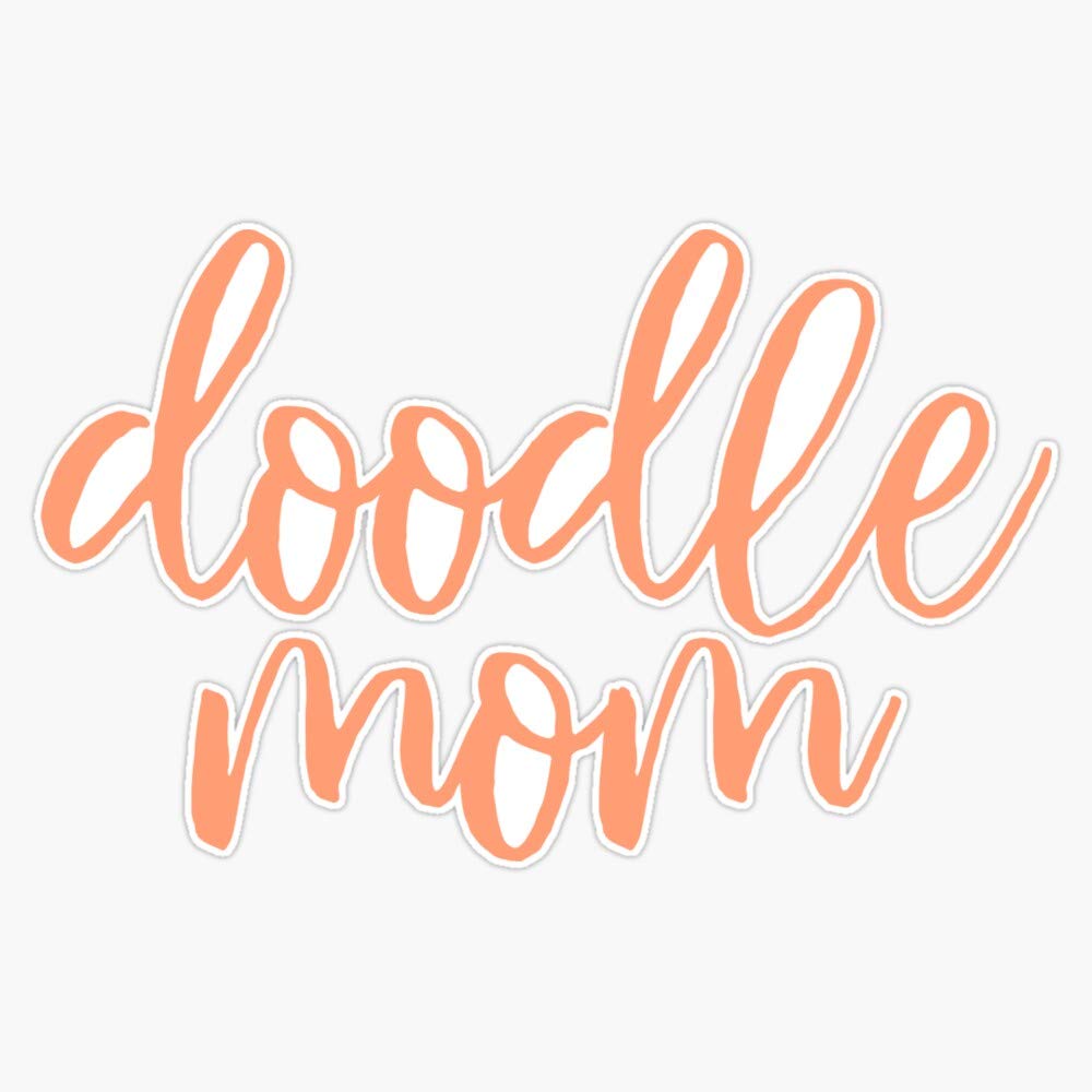 Goldendoodle Sticker - Waterproof Vinyl Decal for Car, Laptop, Wall, Window & Bumper - 5 Inch Durable Adhesive Art - Perfect for Dog Lovers & Pet Decor